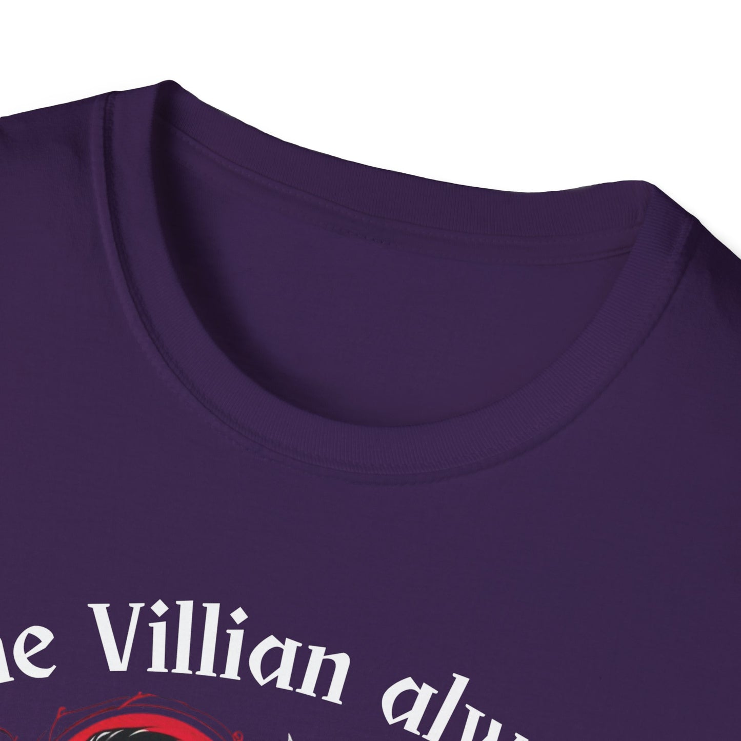 Men's & Women's Villain-Themed Softstyle T-Shirt - 'The Villain Always Gets The Girl'