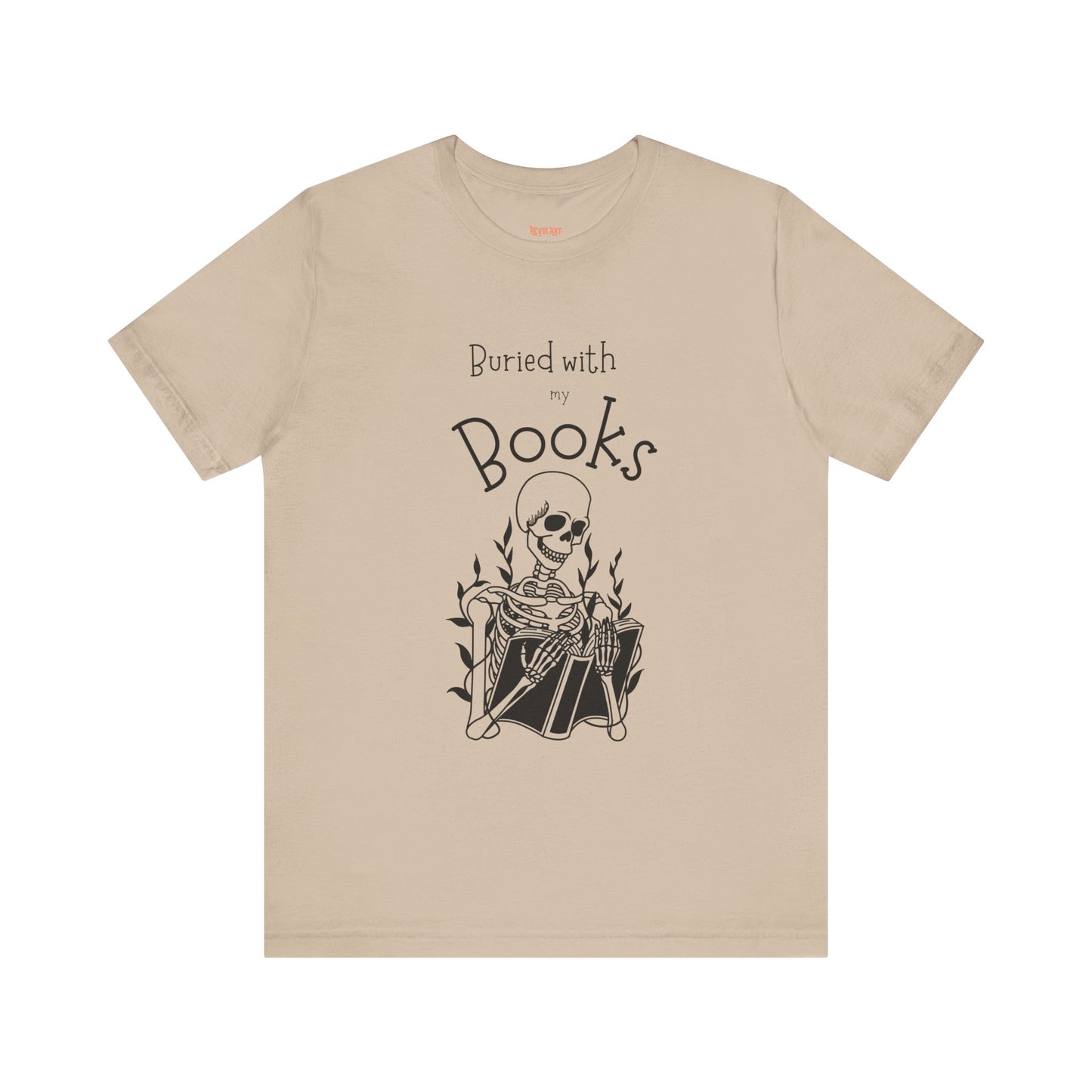 Buried with Books Unisex Jersey Short Sleeve Tee