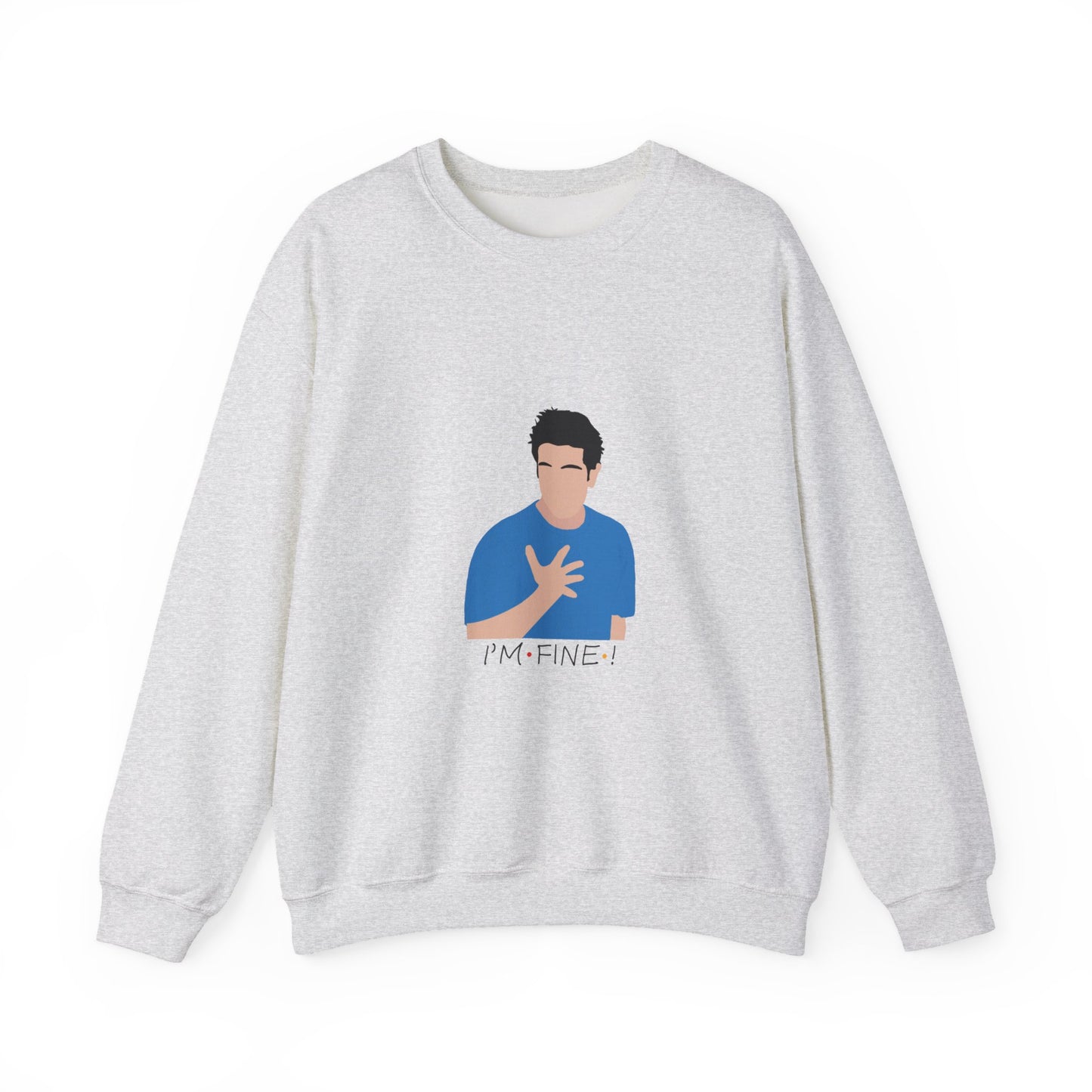 Ross mental breakdown Unisex Heavy Blend™ Crewneck Sweatshirt