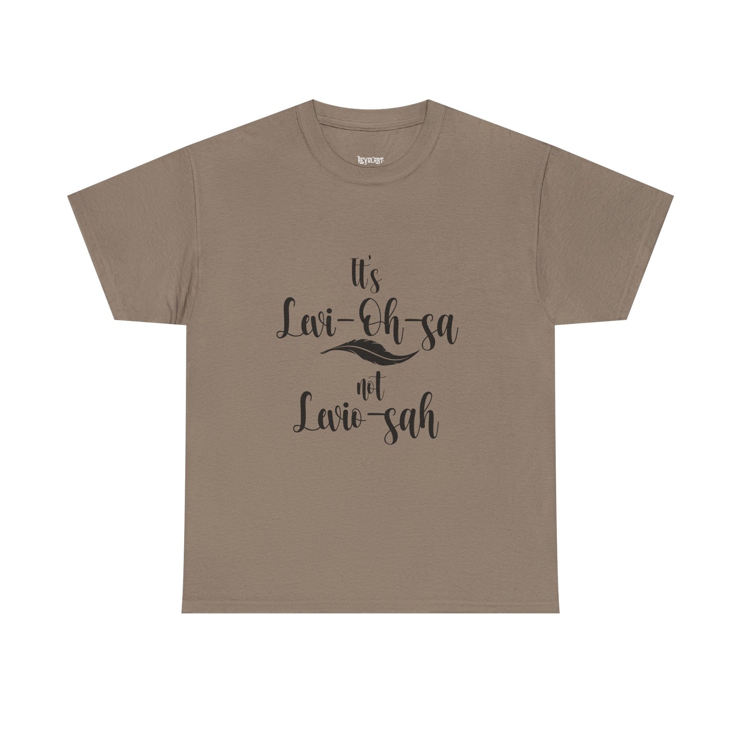 Unisex Heavy Cotton Tee - 'It's Lavi-Oh-sa Not Lario-sah'