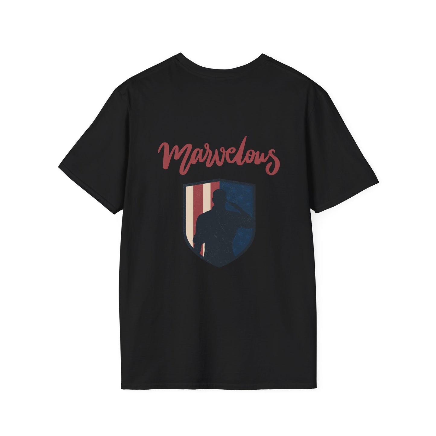 Marvelous Unisex Softstyle T-Shirt - Motivational Graphic Tee for Everyday Inspiration