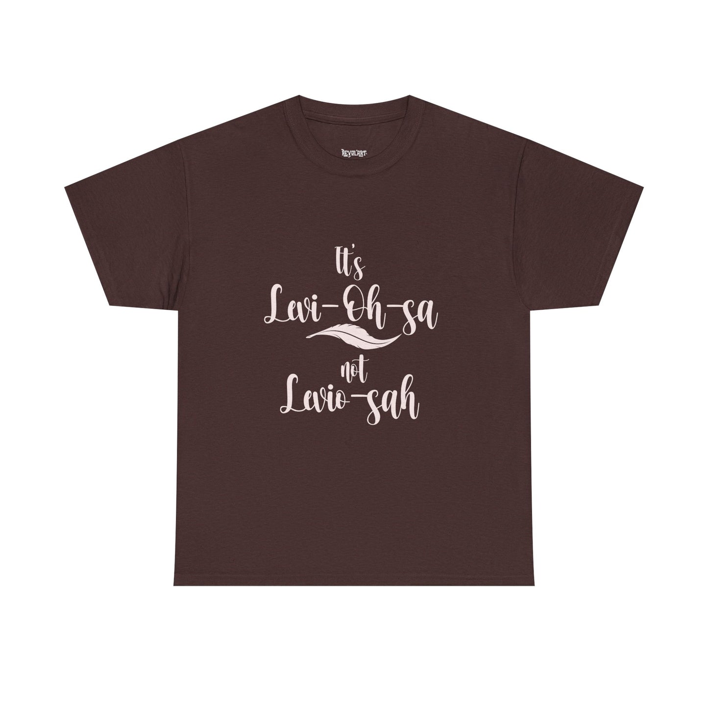Unisex Heavy Cotton Tee - 'It's Lavi-Oh-sa Not Lario-sah'