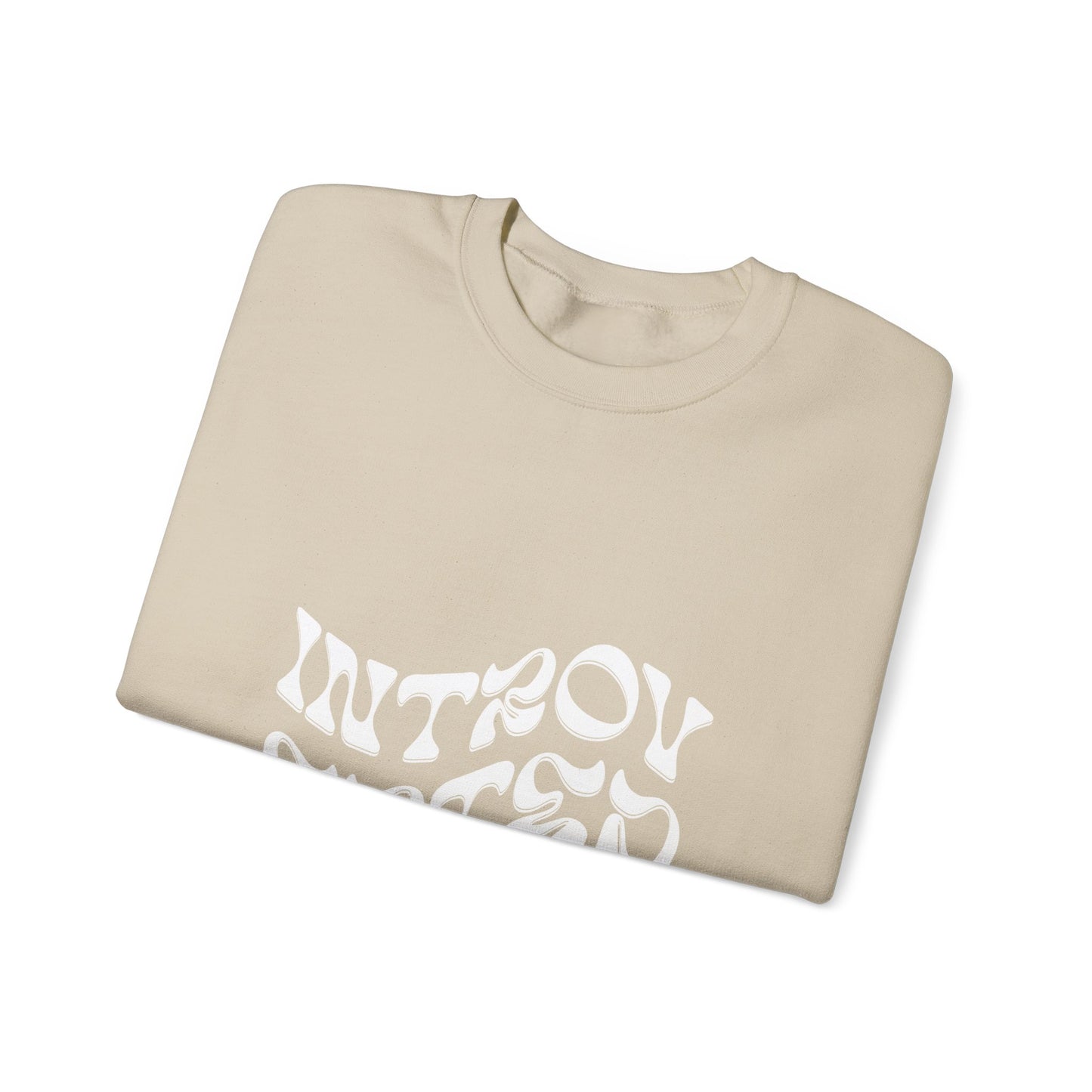 Introverted Book Lovers Sweatshirt - Unisex Heavy Blend™ Crewneck