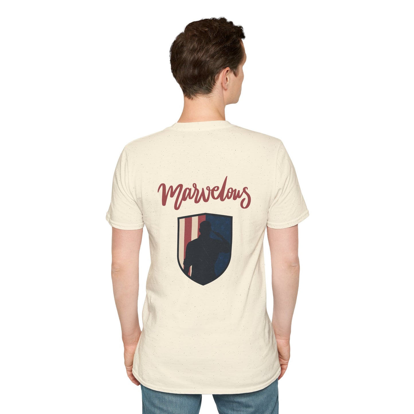 Marvelous Unisex Softstyle T-Shirt - Motivational Graphic Tee for Everyday Inspiration