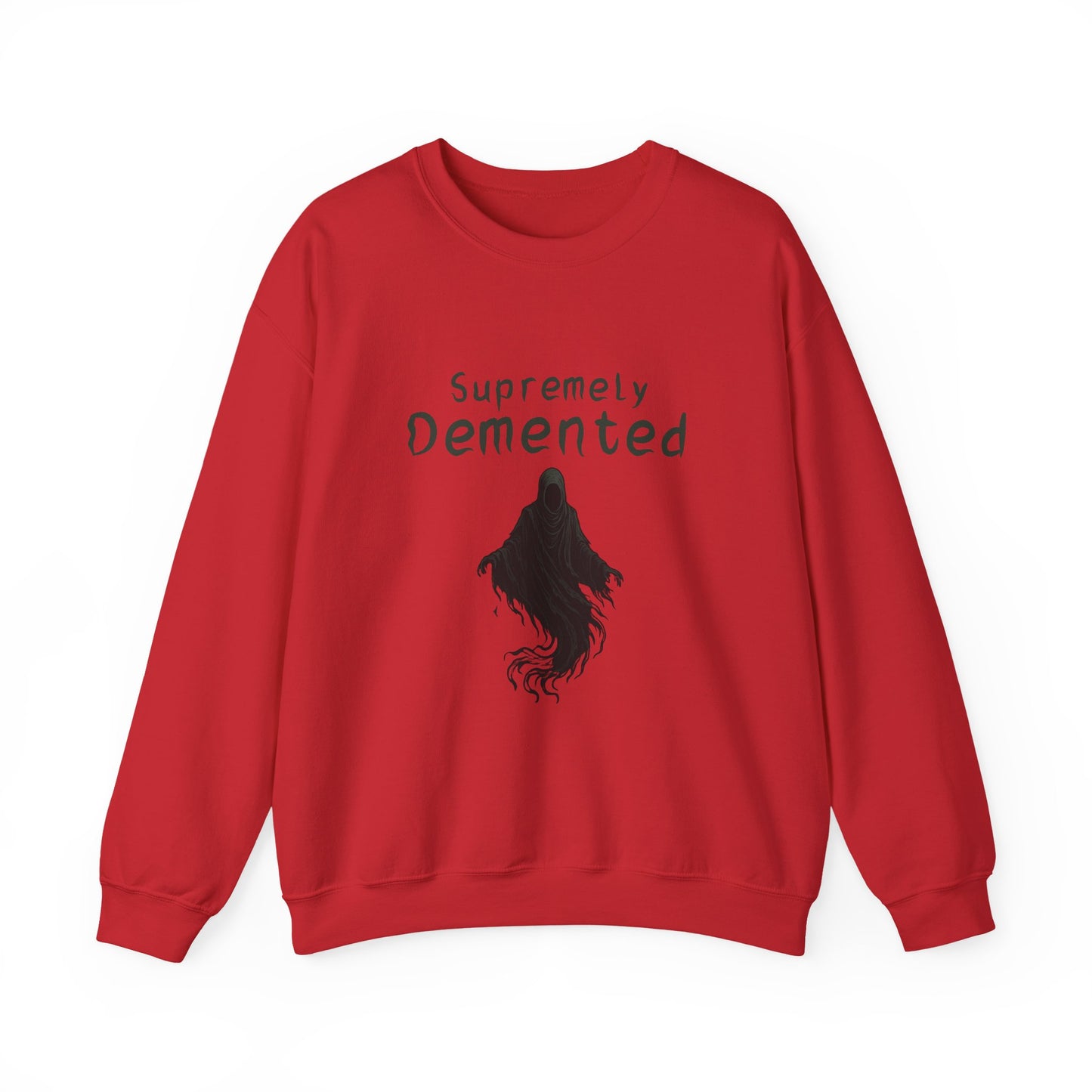 Supremely Demented Sweatshirt, Cozy Unisex Crewneck, Quirky Casual Wear | Harry Potter fans