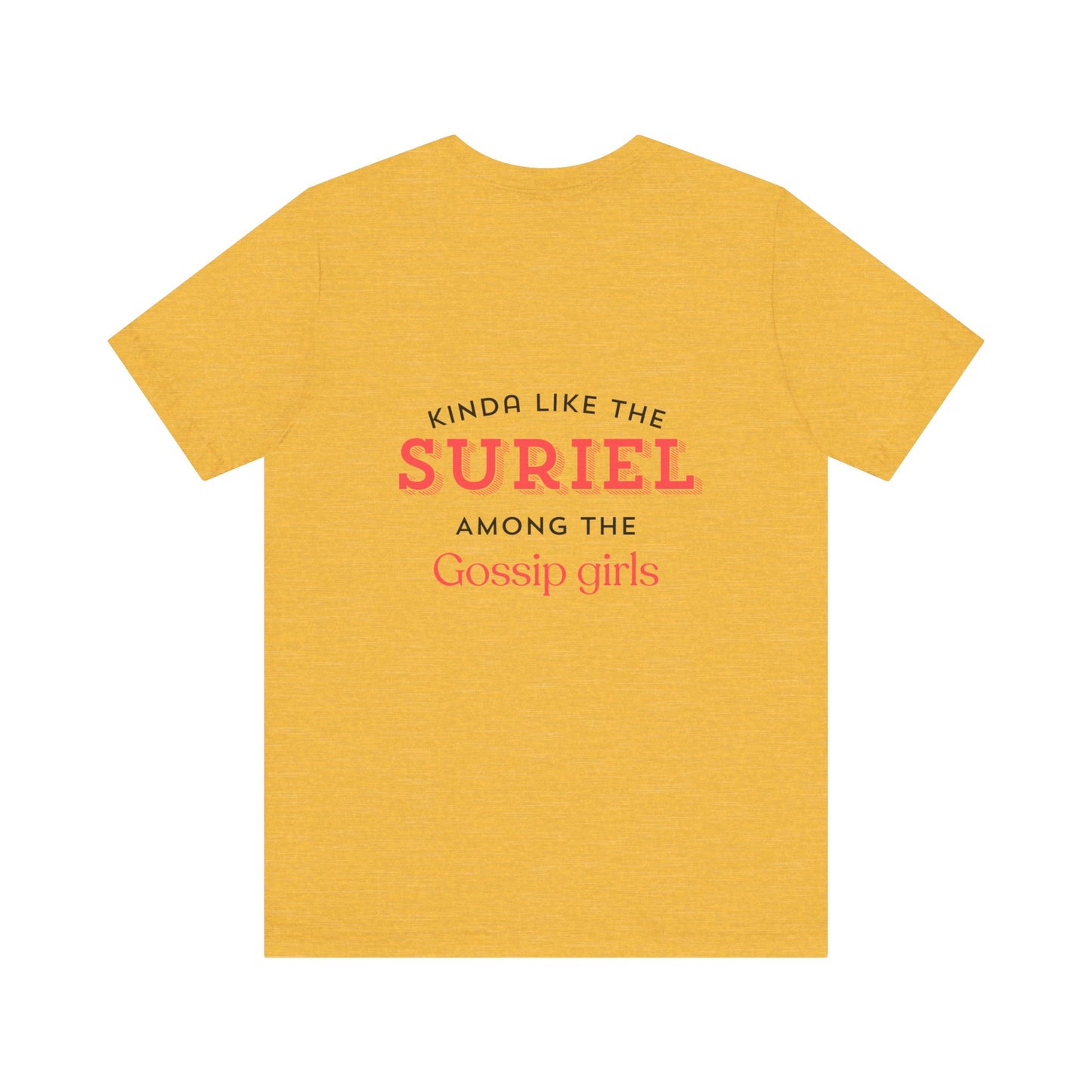 Suriel among gossip Unisex Jersey Short Sleeve Tee