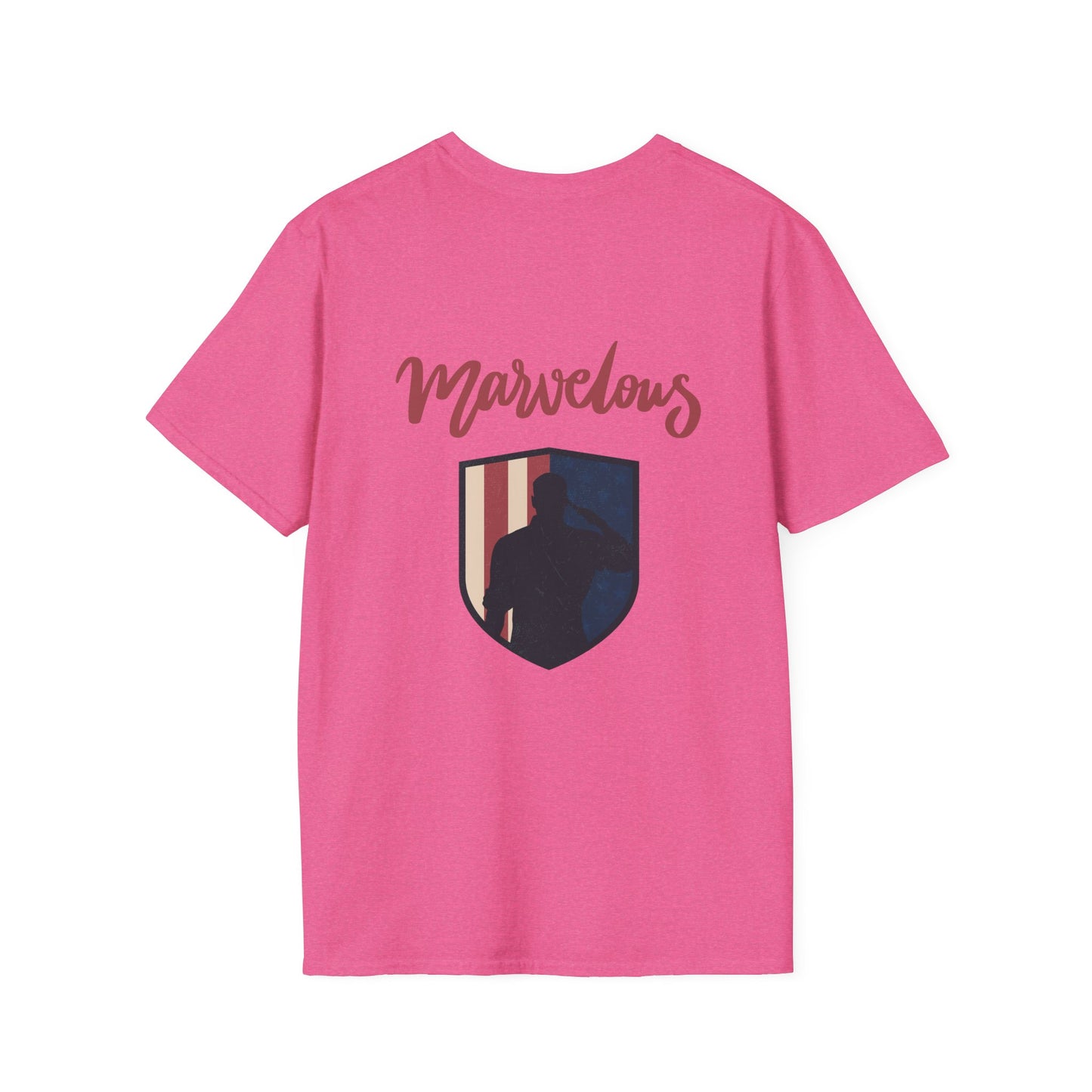 Marvelous Unisex Softstyle T-Shirt - Motivational Graphic Tee for Everyday Inspiration