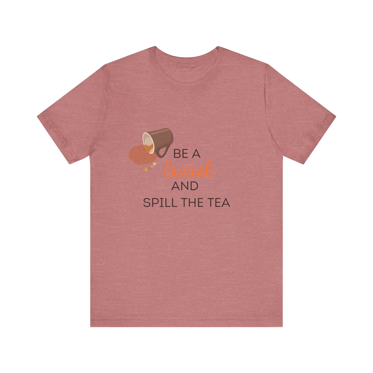 Suriel and Tea Unisex Jersey Short Sleeve Tee