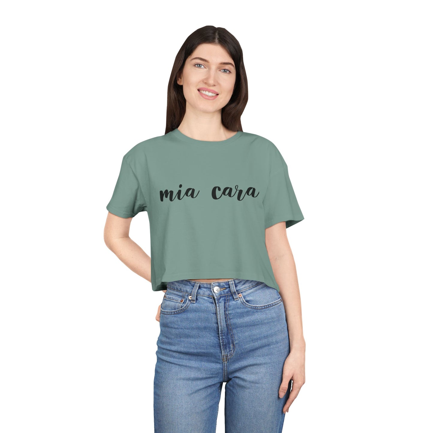 Mia Cara King of Wrath Women's Crop Tee