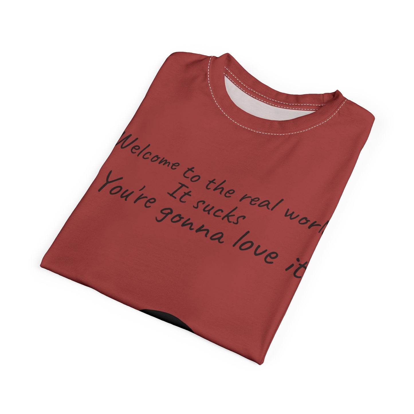 Friends Inspired Unisex Tee - "Welcome to the Real World, It Sucks, You're Gonna Love It"
