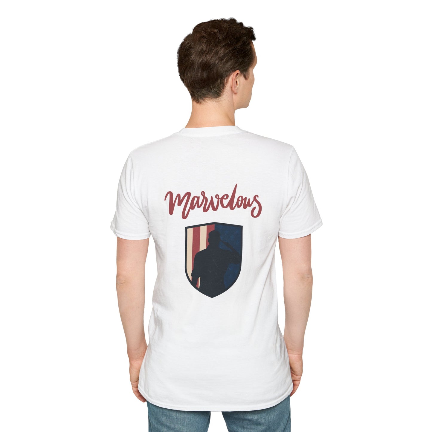 Marvelous Unisex Softstyle T-Shirt - Motivational Graphic Tee for Everyday Inspiration