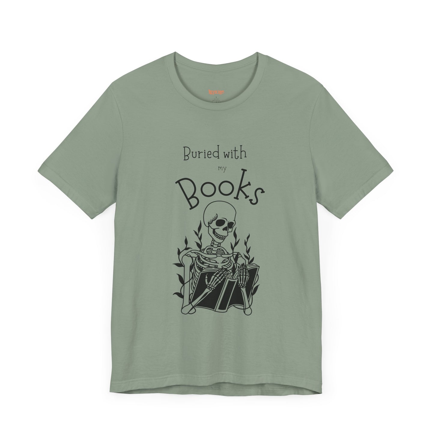 Buried with Books Unisex Jersey Short Sleeve Tee