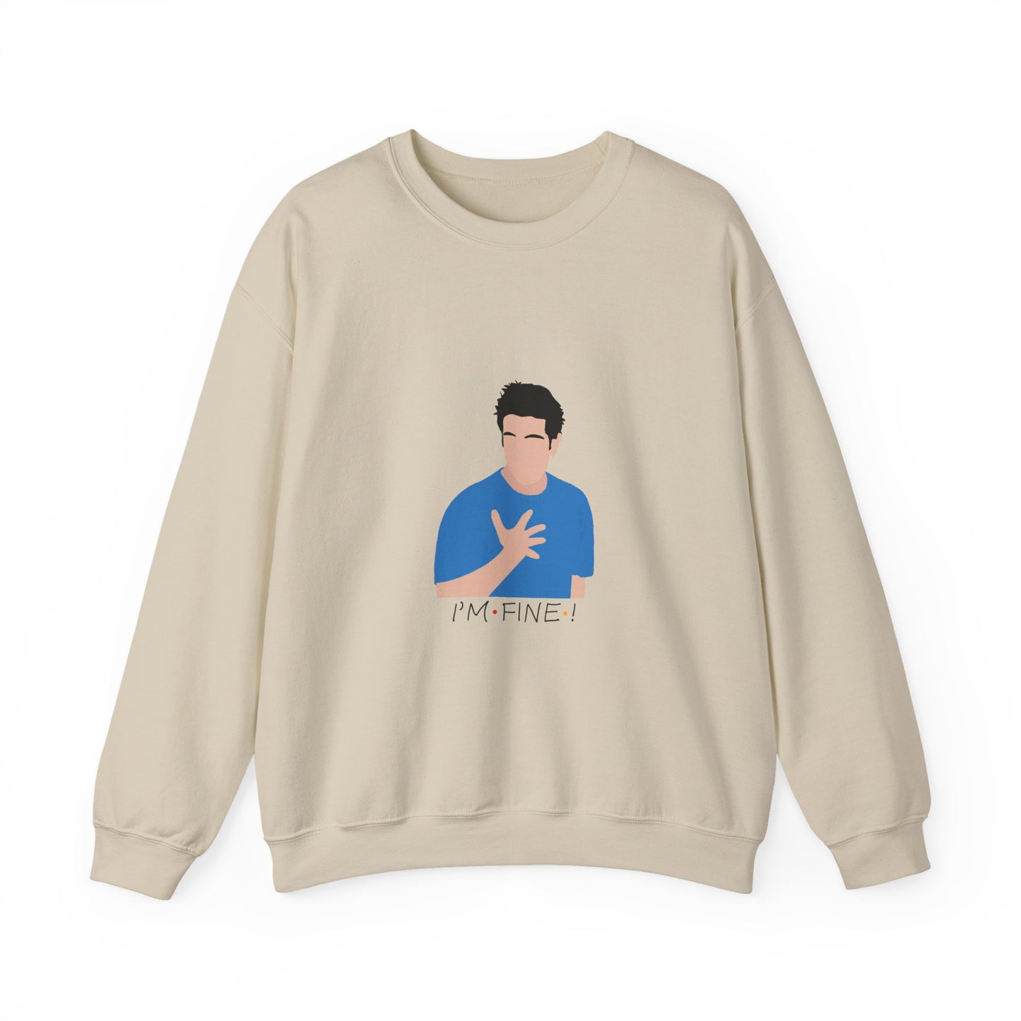 Ross mental breakdown Unisex Heavy Blend™ Crewneck Sweatshirt