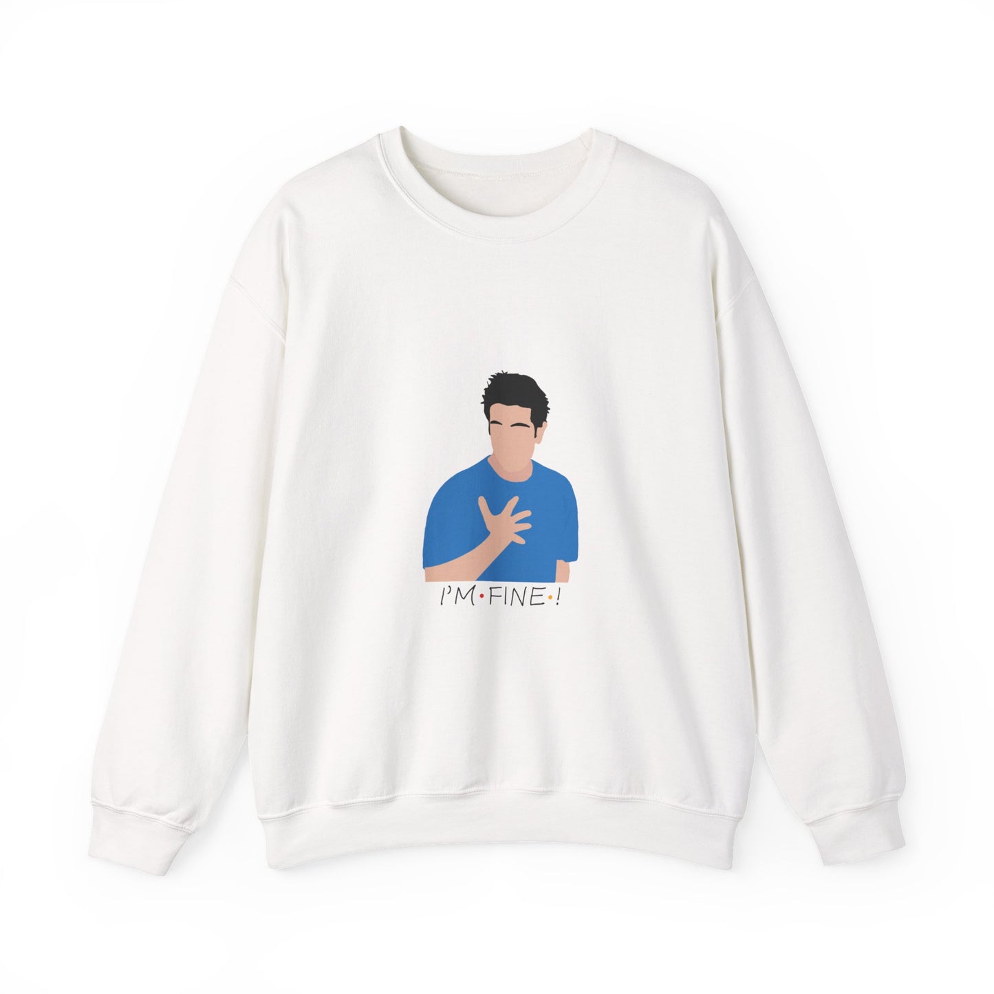 Ross mental breakdown Unisex Heavy Blend™ Crewneck Sweatshirt