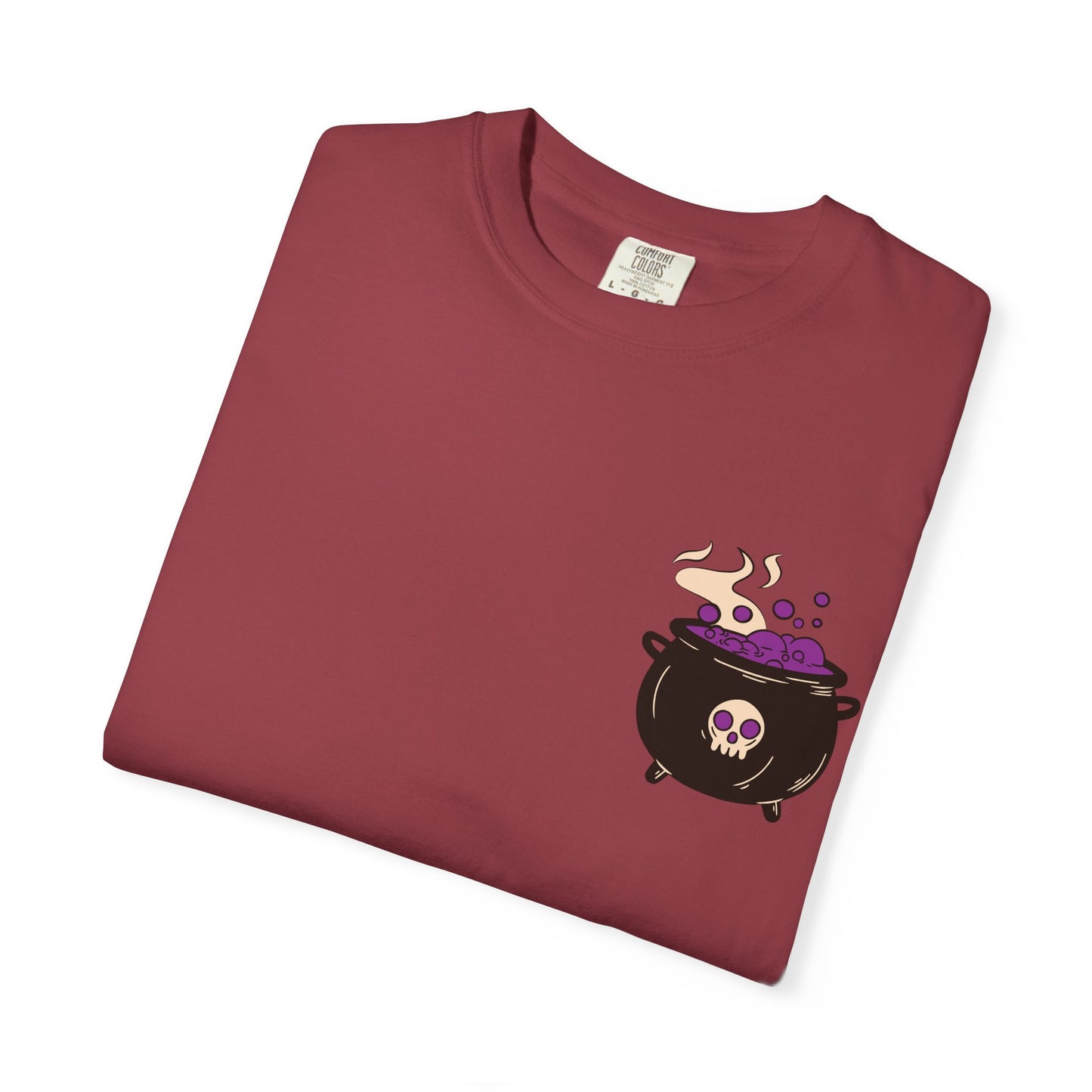 Cauldron Boil Me Halloween Unisex Garment-Dyed T-shirt