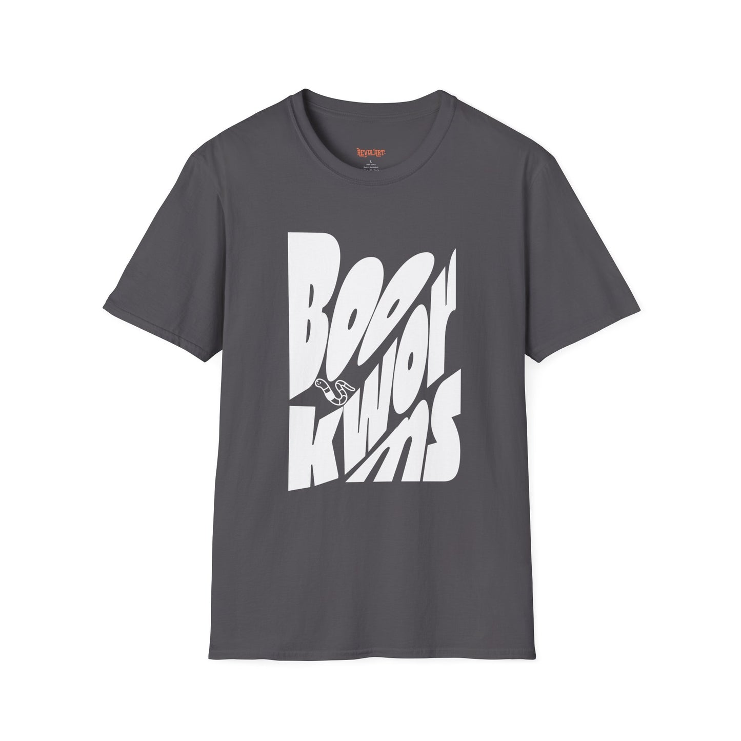 Graphic Unisex Softstyle T-Shirt - 'Bookworms' Design for Casual Comfort