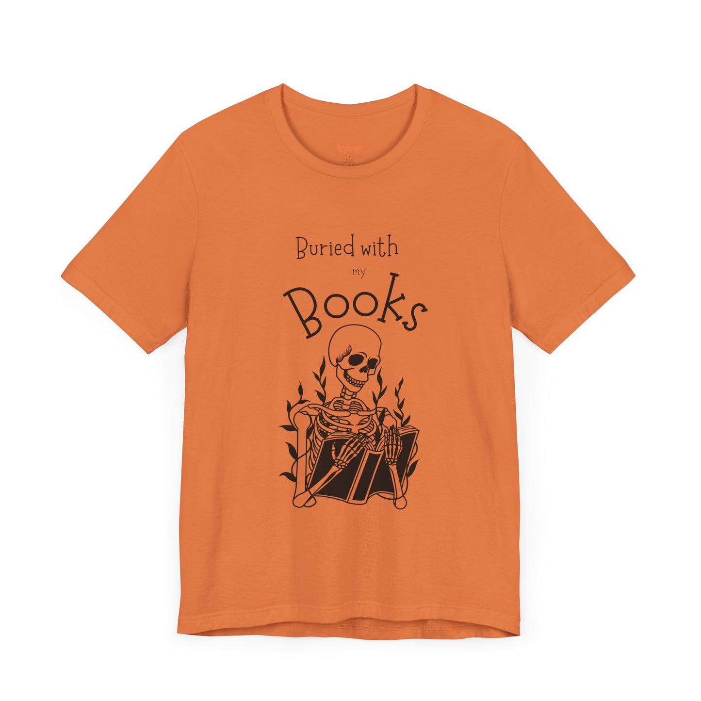 Buried with Books Unisex Jersey Short Sleeve Tee
