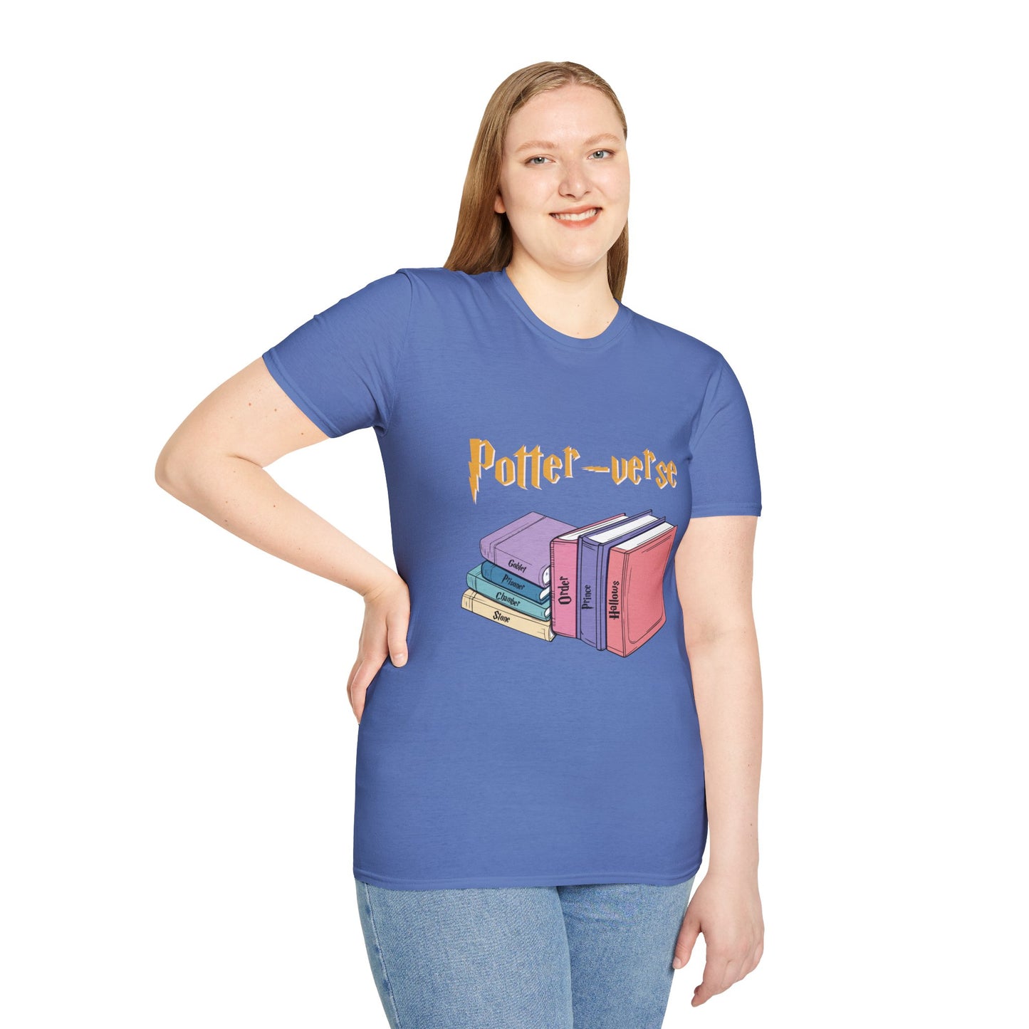 Potter-verse Unisex Softstyle T-Shirt - Perfect for Book Lovers & Fans