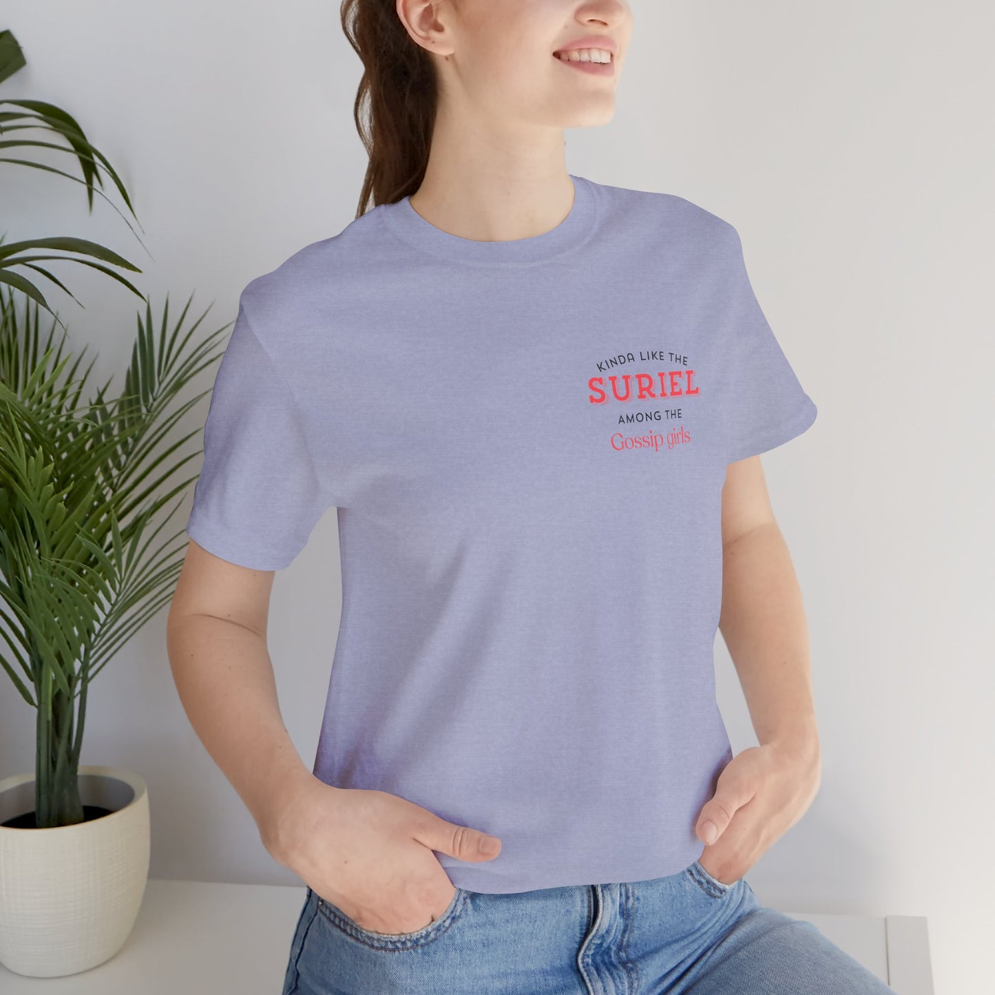 Suriel among gossip Unisex Jersey Short Sleeve Tee