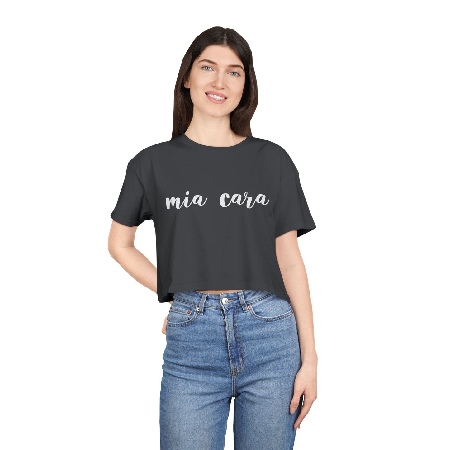 Mia Cara King of Wrath Women's Crop Tee