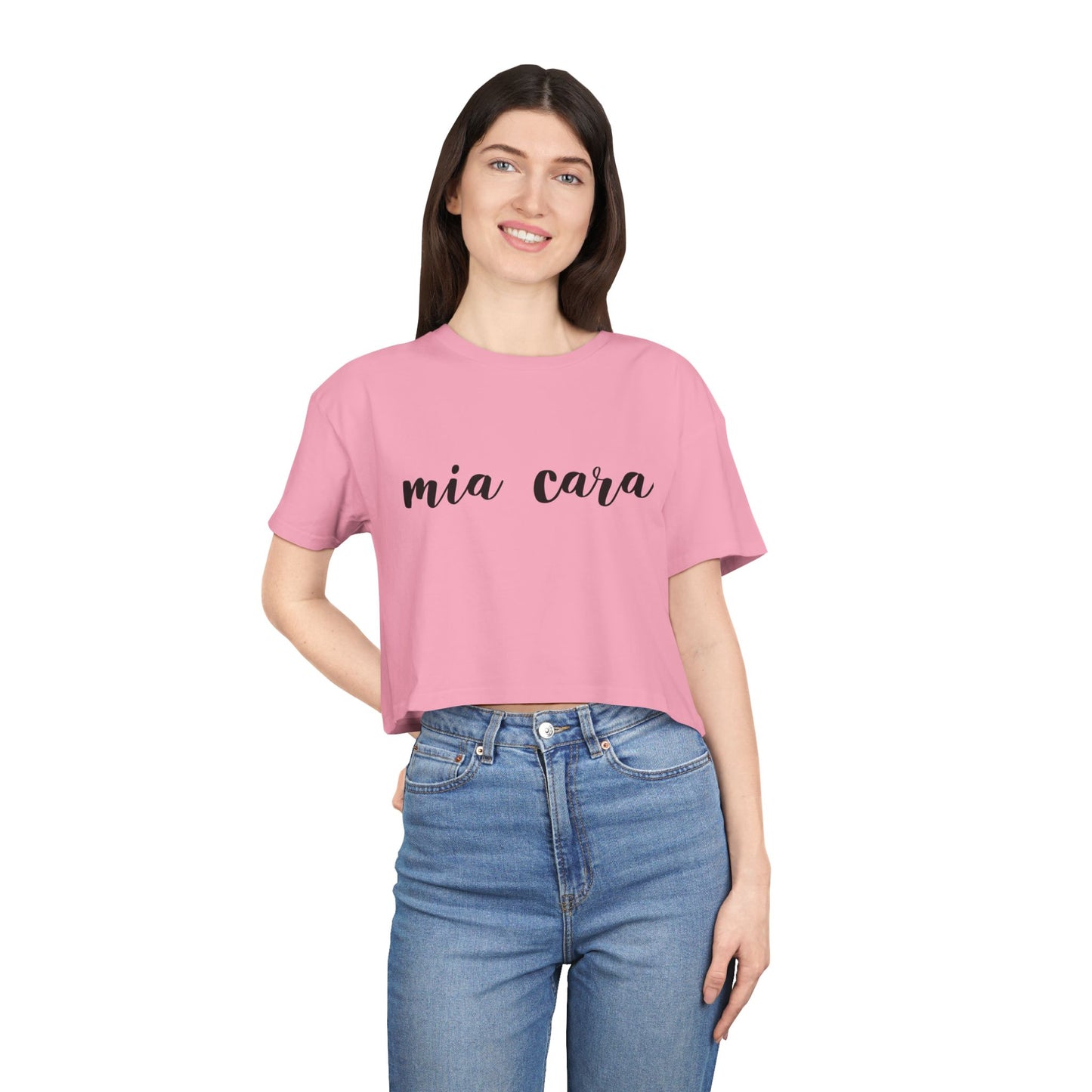 Mia Cara King of Wrath Women's Crop Tee