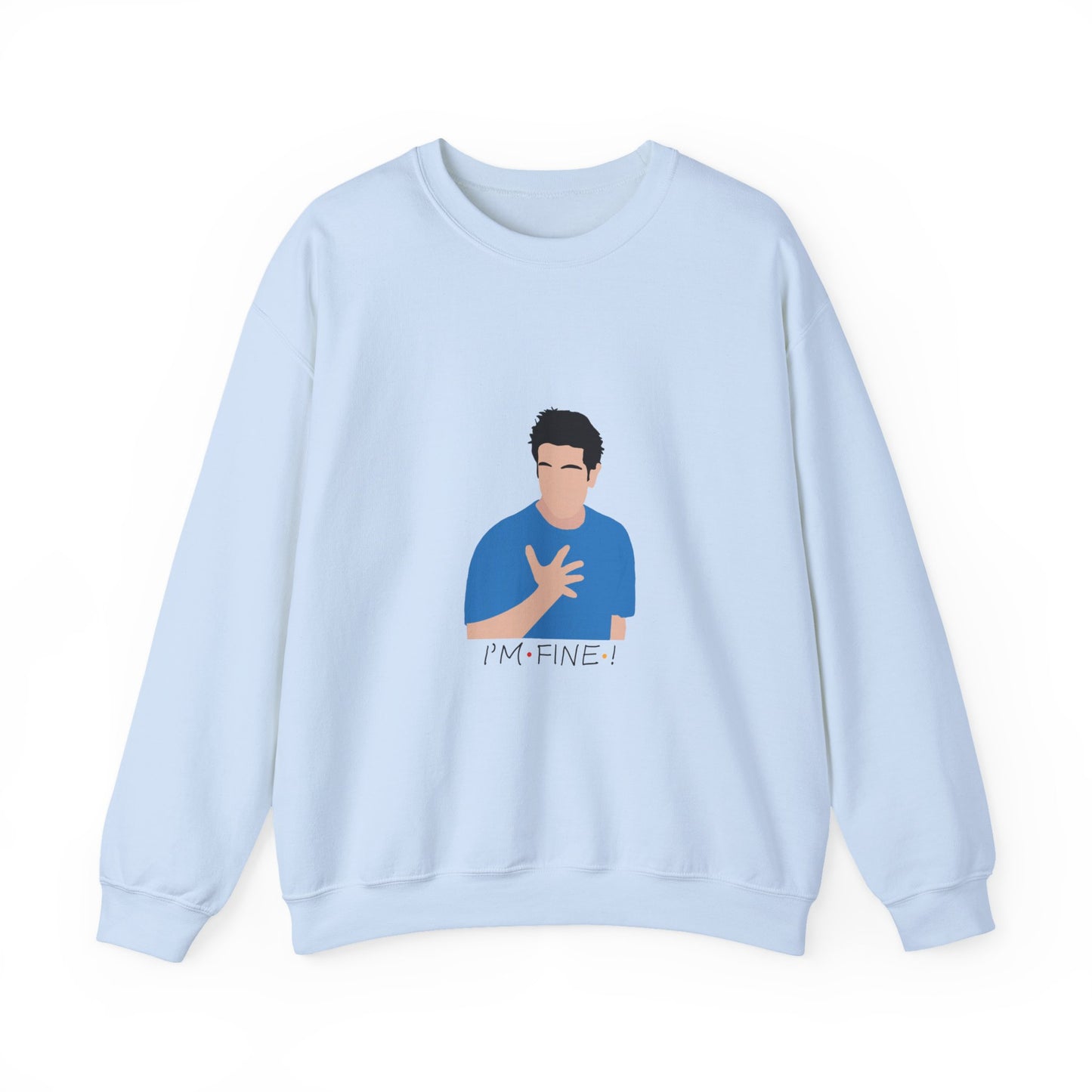 Ross mental breakdown Unisex Heavy Blend™ Crewneck Sweatshirt