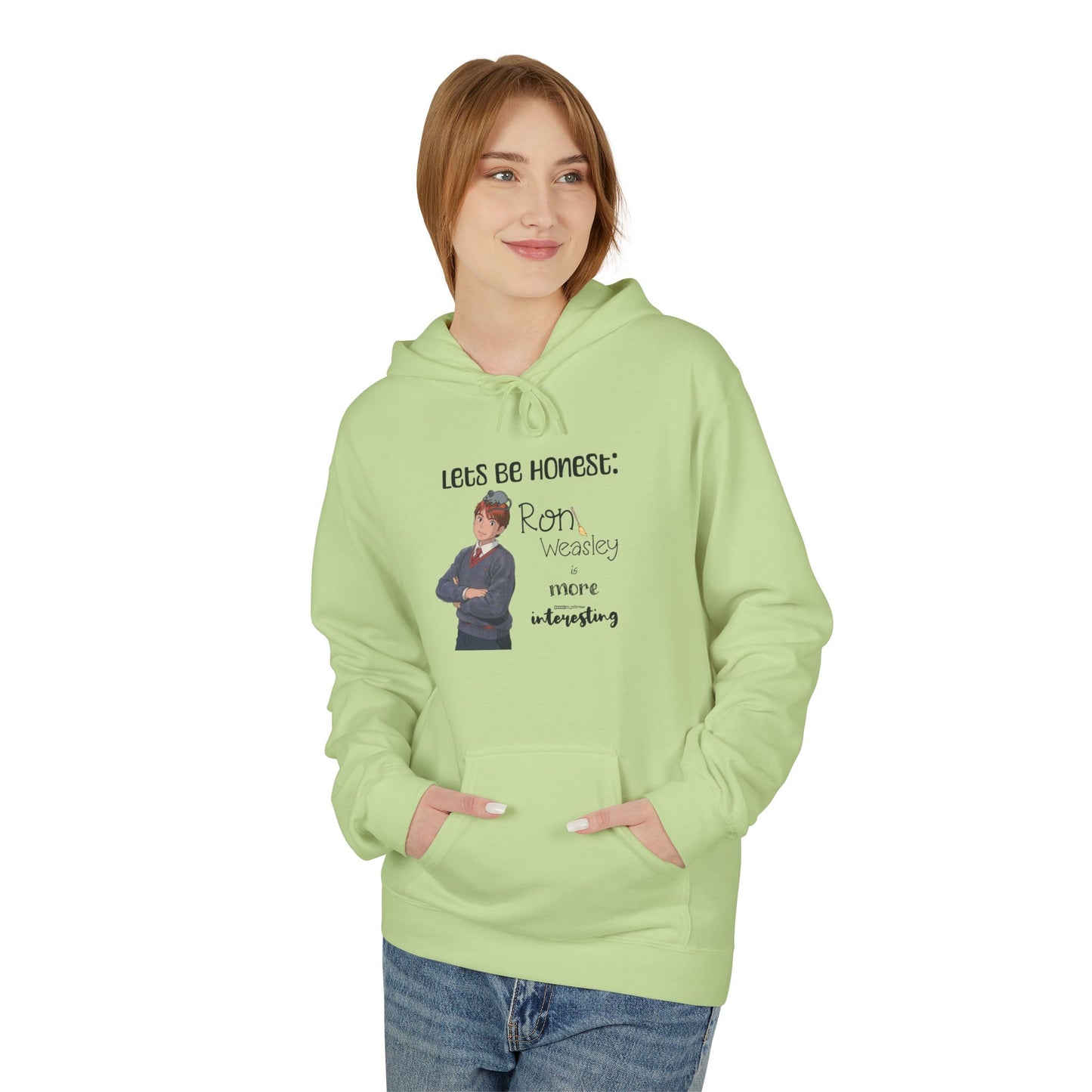 Ron Weasley Love Hoodie - Unisex Midweight Softstyle Fleece