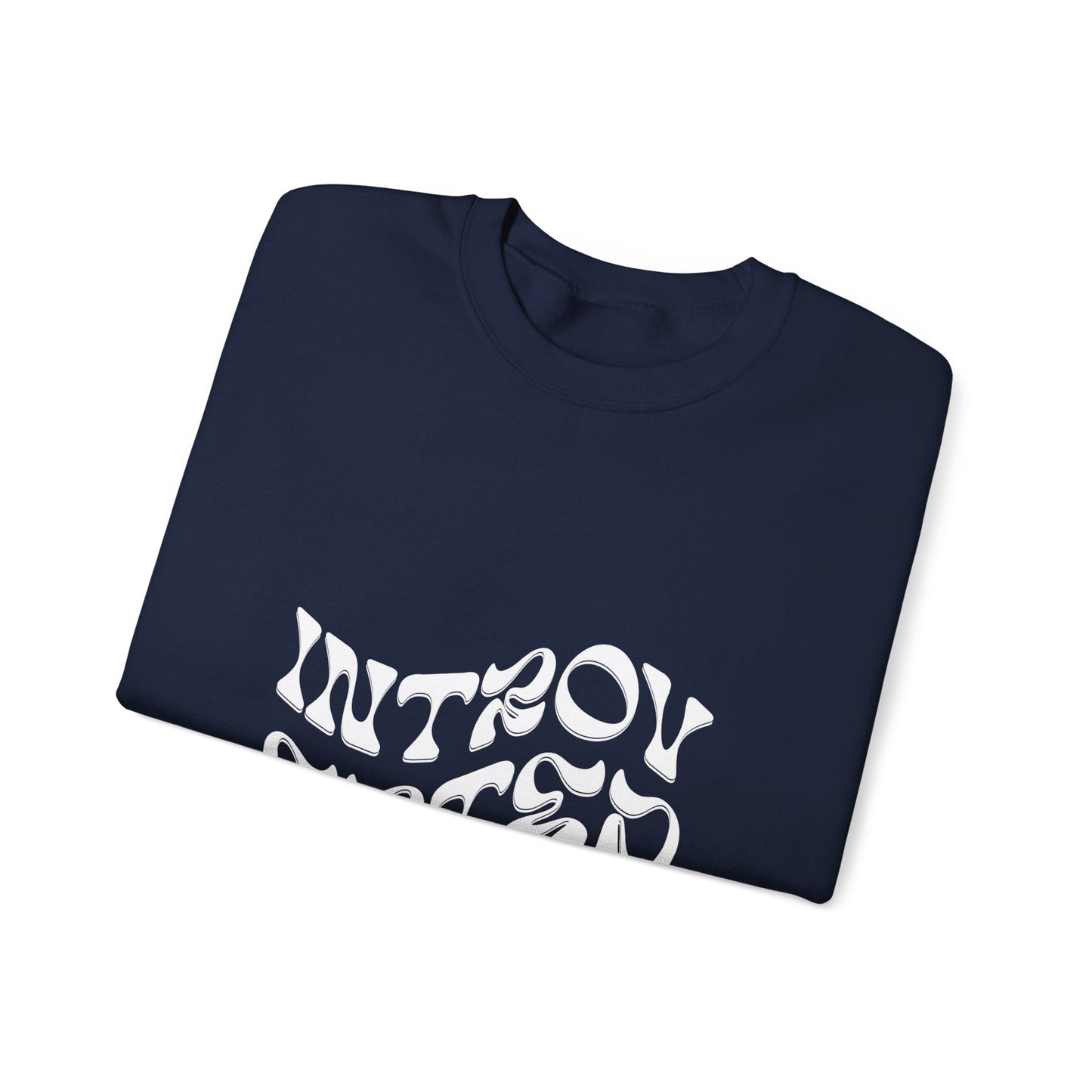 Introverted Book Lovers Sweatshirt - Unisex Heavy Blend™ Crewneck