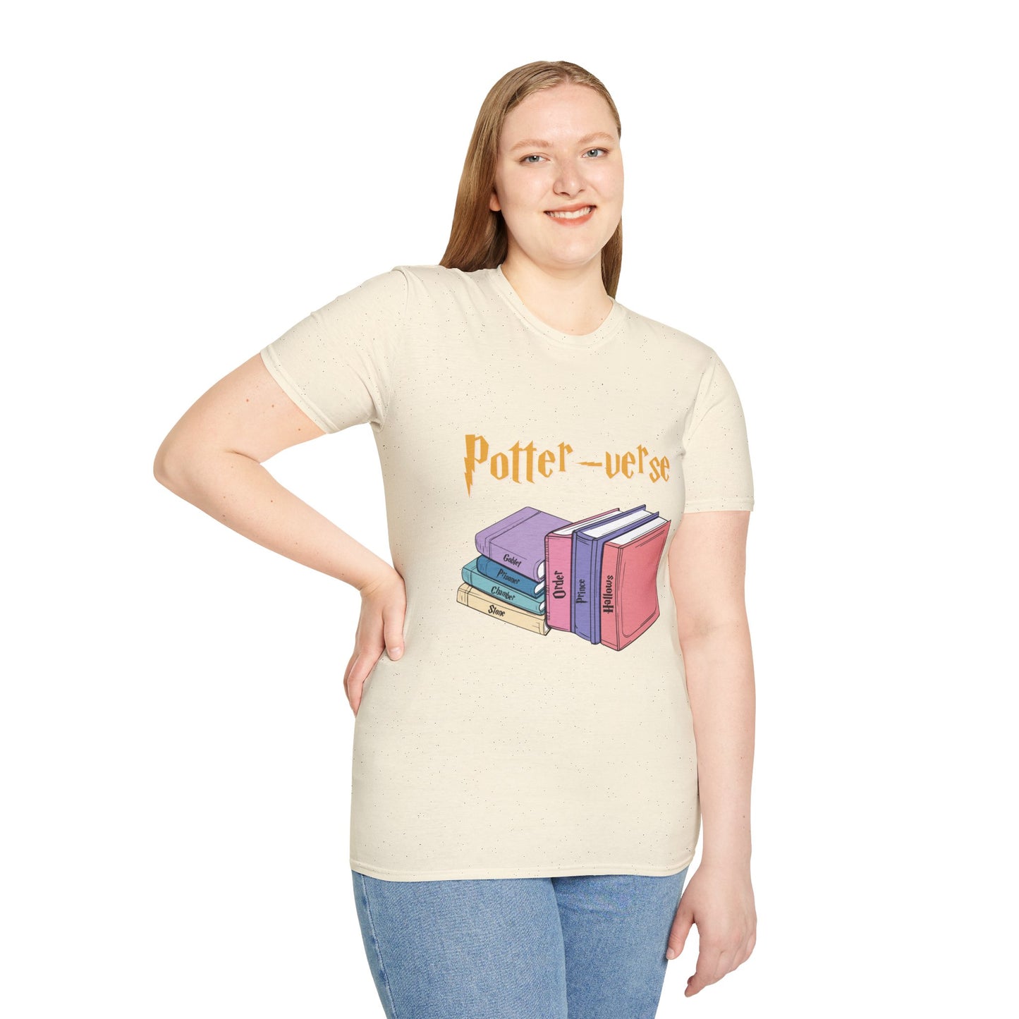 Potter-verse Unisex Softstyle T-Shirt - Perfect for Book Lovers & Fans