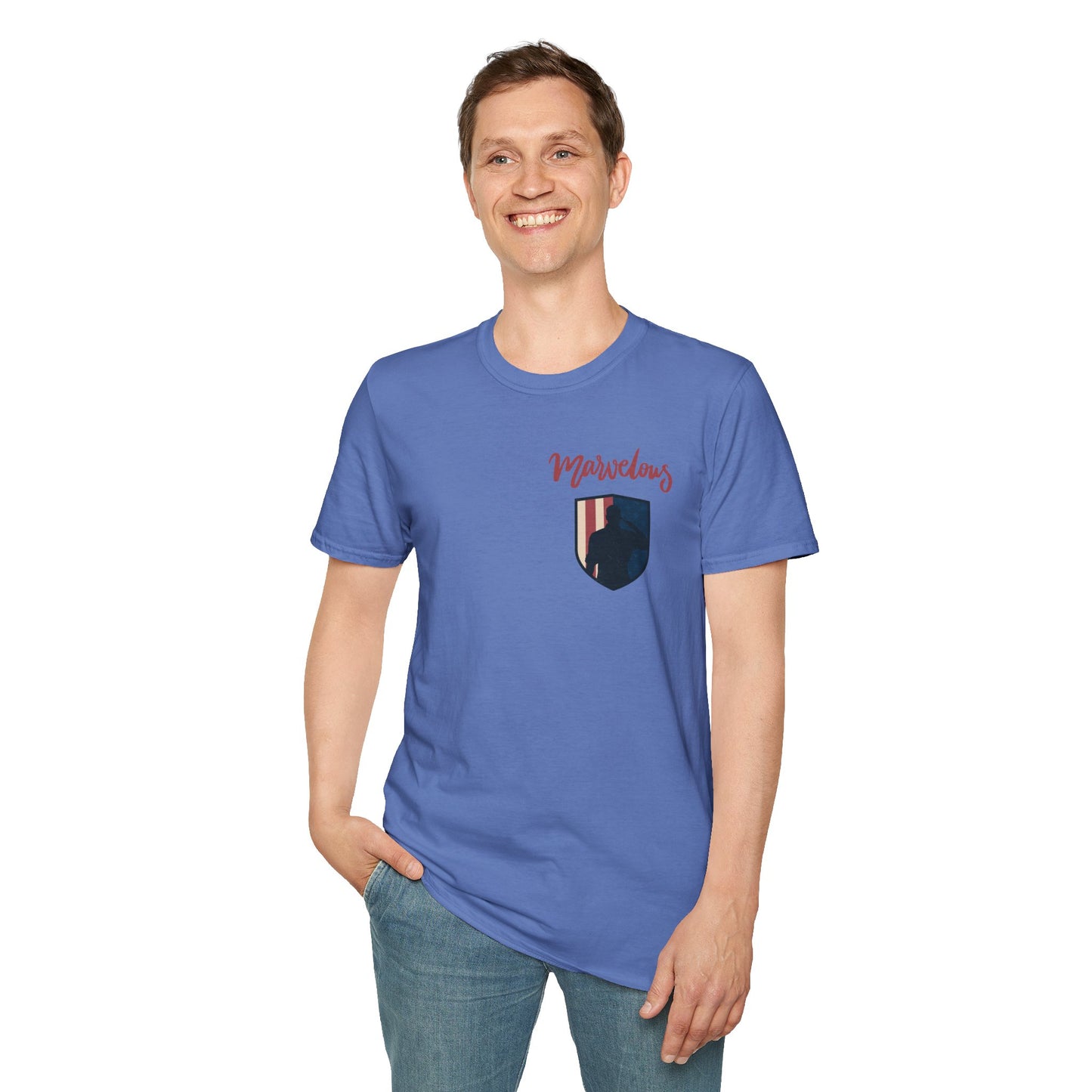 Marvelous Unisex Softstyle T-Shirt - Motivational Graphic Tee for Everyday Inspiration