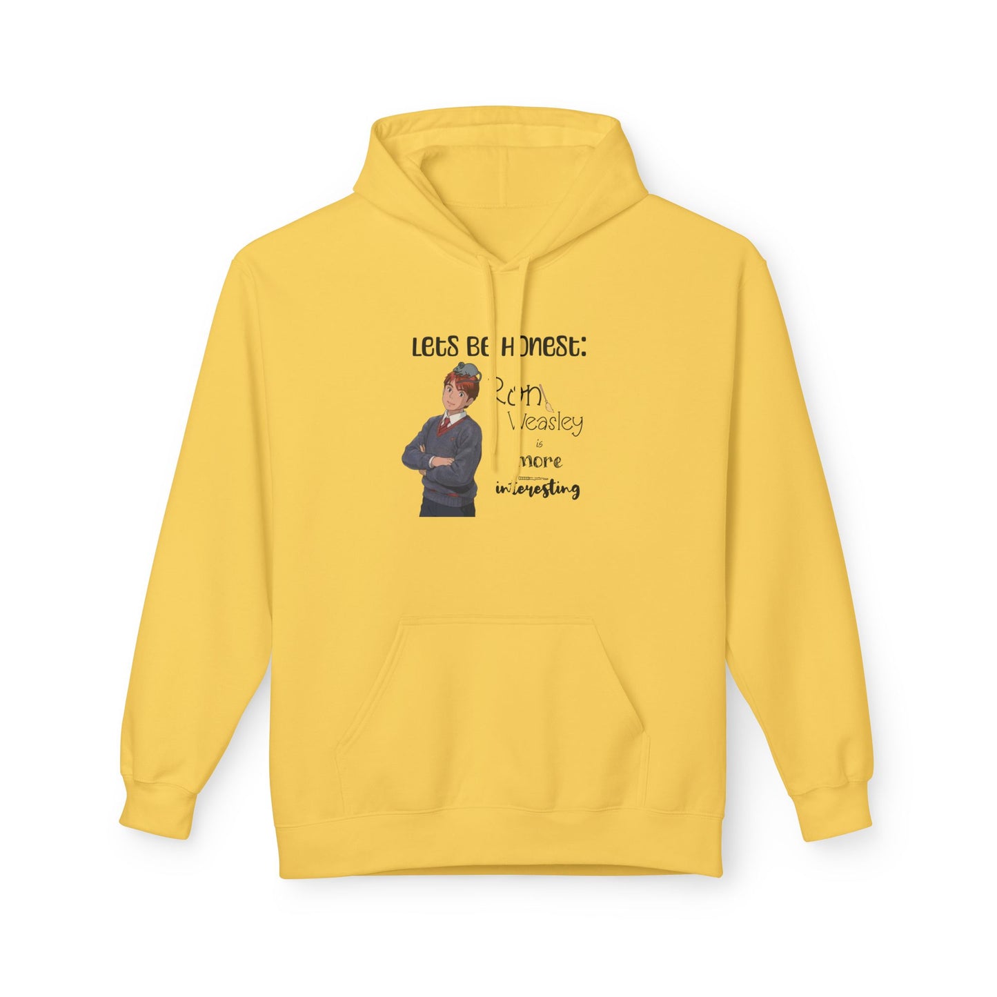 Ron Weasley Love Hoodie - Unisex Midweight Softstyle Fleece