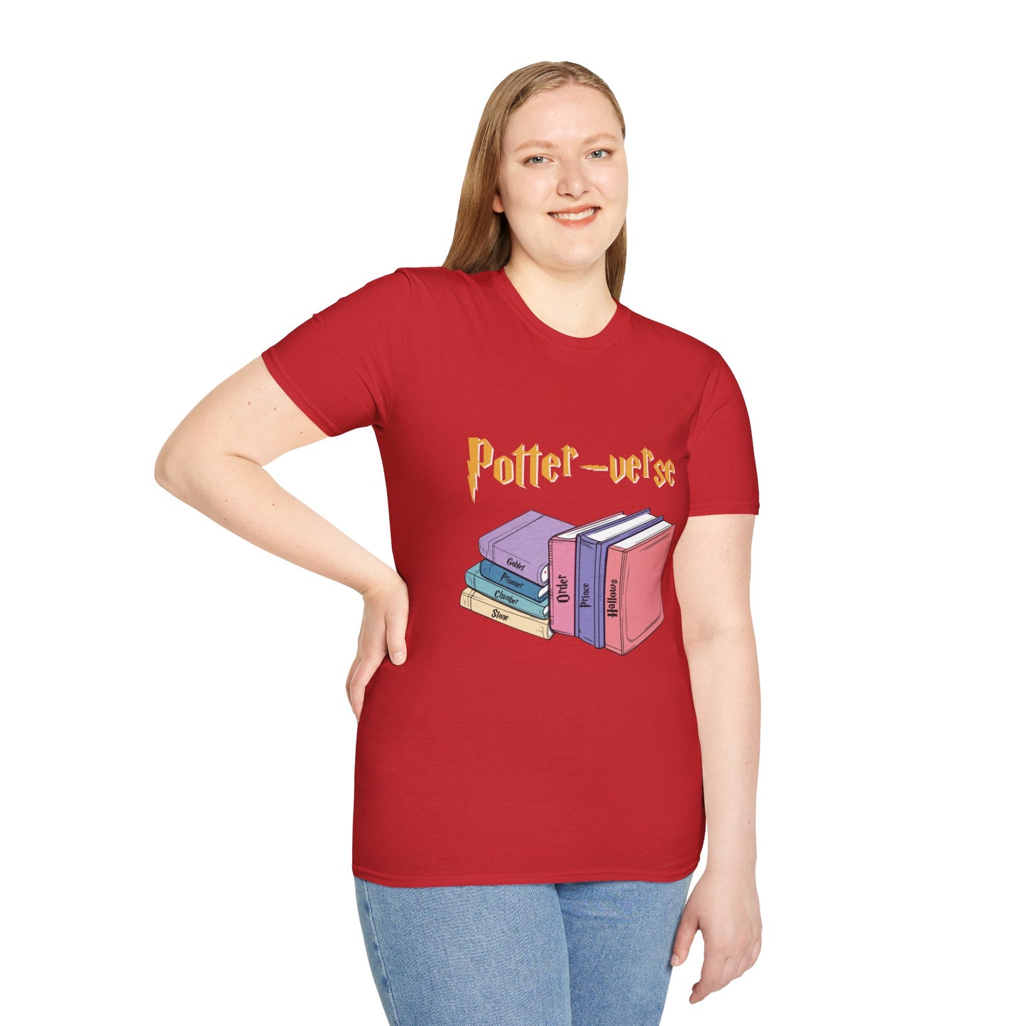 Potter-verse Unisex Softstyle T-Shirt - Perfect for Book Lovers & Fans