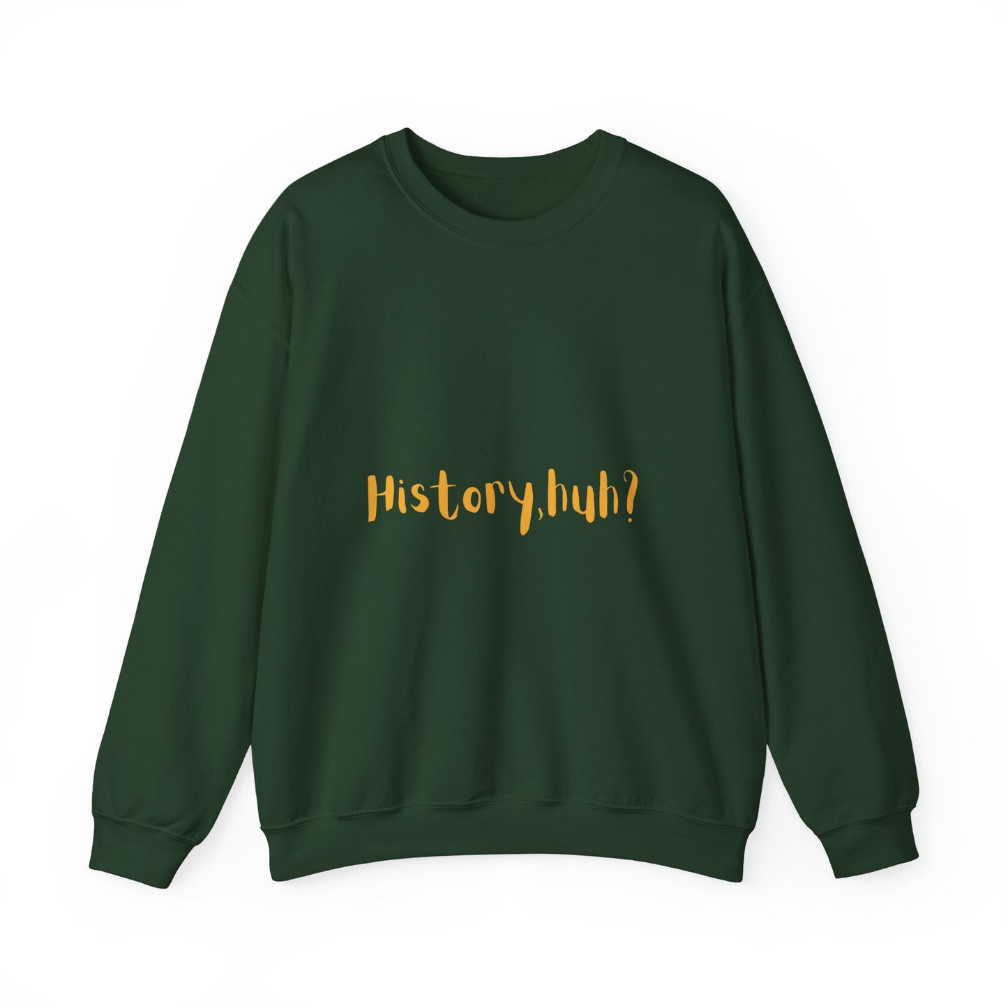 History Huh? Unisex Heavy Blend™ Crewneck Sweatshirt - Cozy Casual Wear