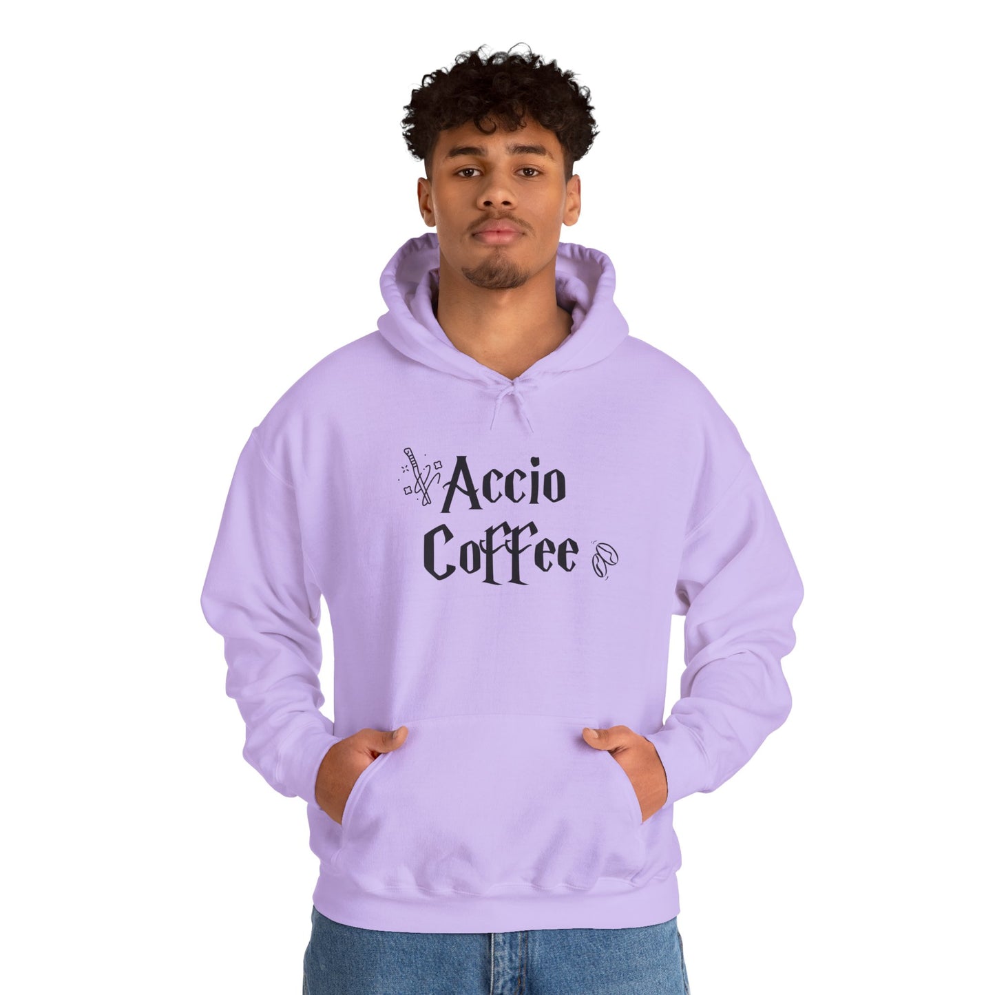 Accio Coffee Hoodie - Unisex Heavy Blend™ Sweatshirt for Coffee Lovers