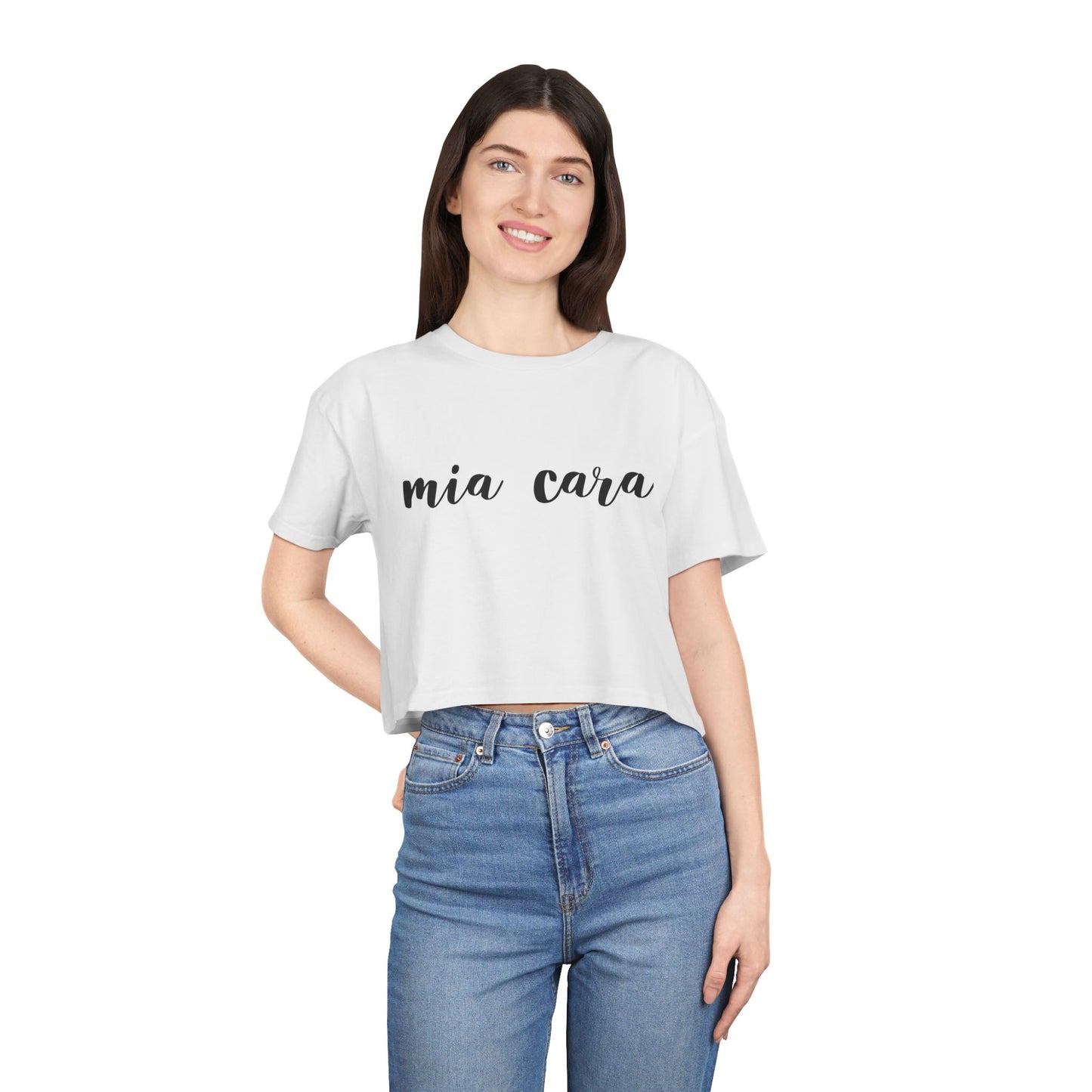 Mia Cara King of Wrath Women's Crop Tee