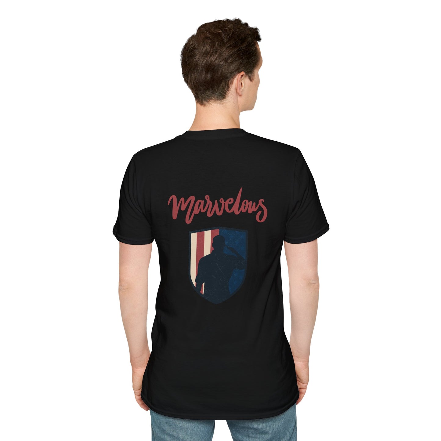 Marvelous Unisex Softstyle T-Shirt - Motivational Graphic Tee for Everyday Inspiration