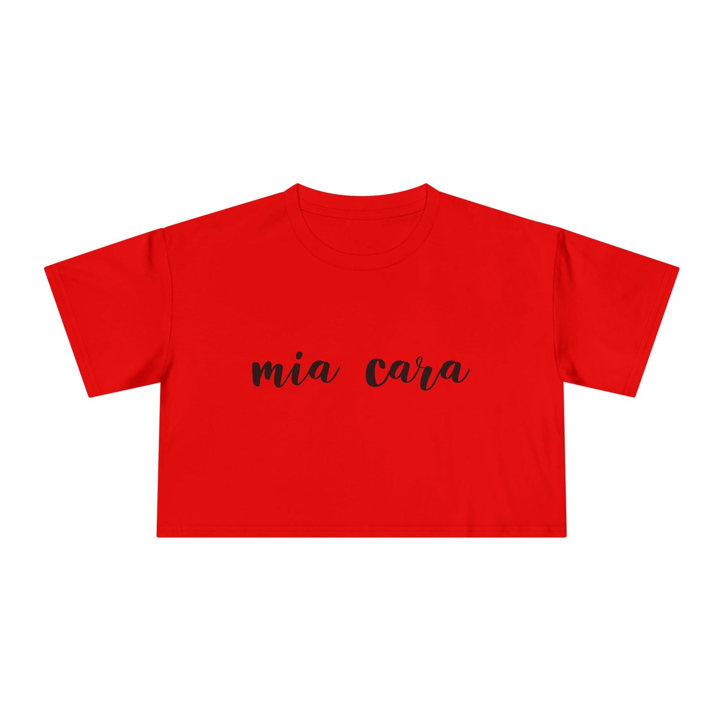 Mia Cara King of Wrath Women's Crop Tee