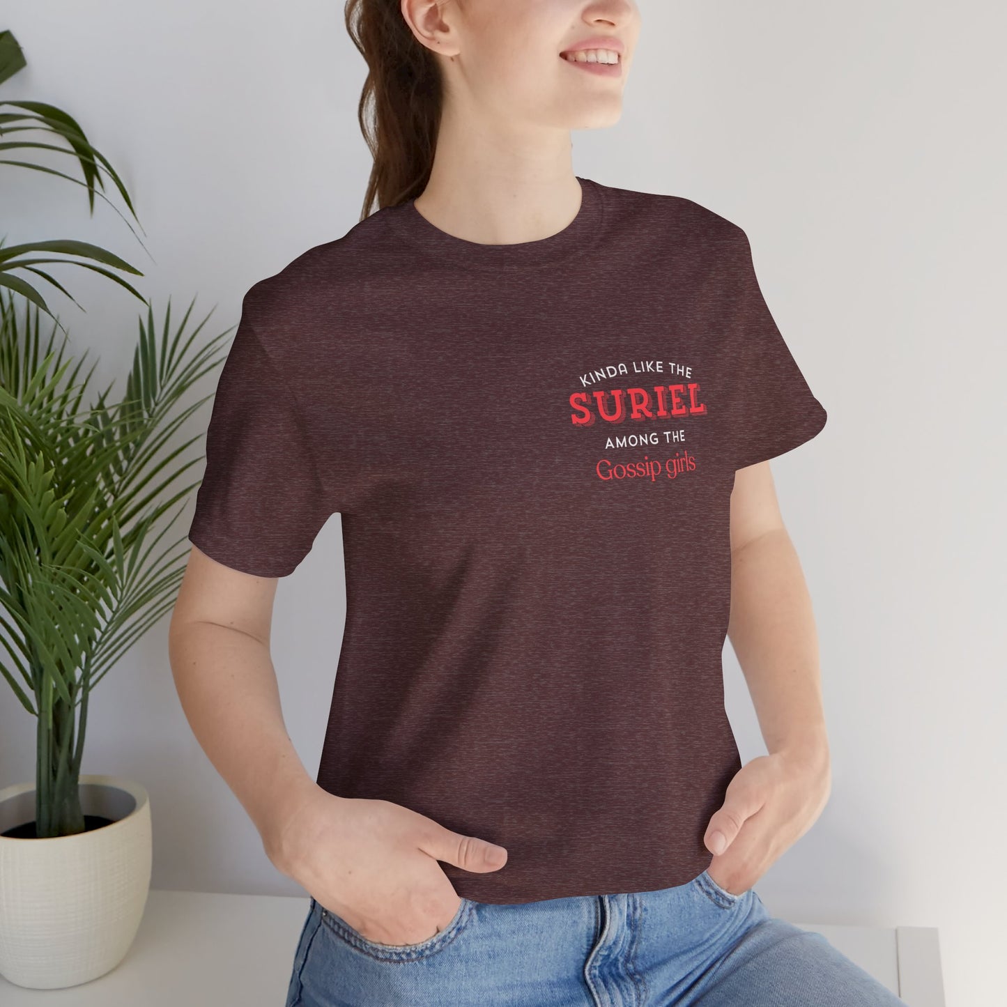 Suriel among gossip Unisex Jersey Short Sleeve Tee