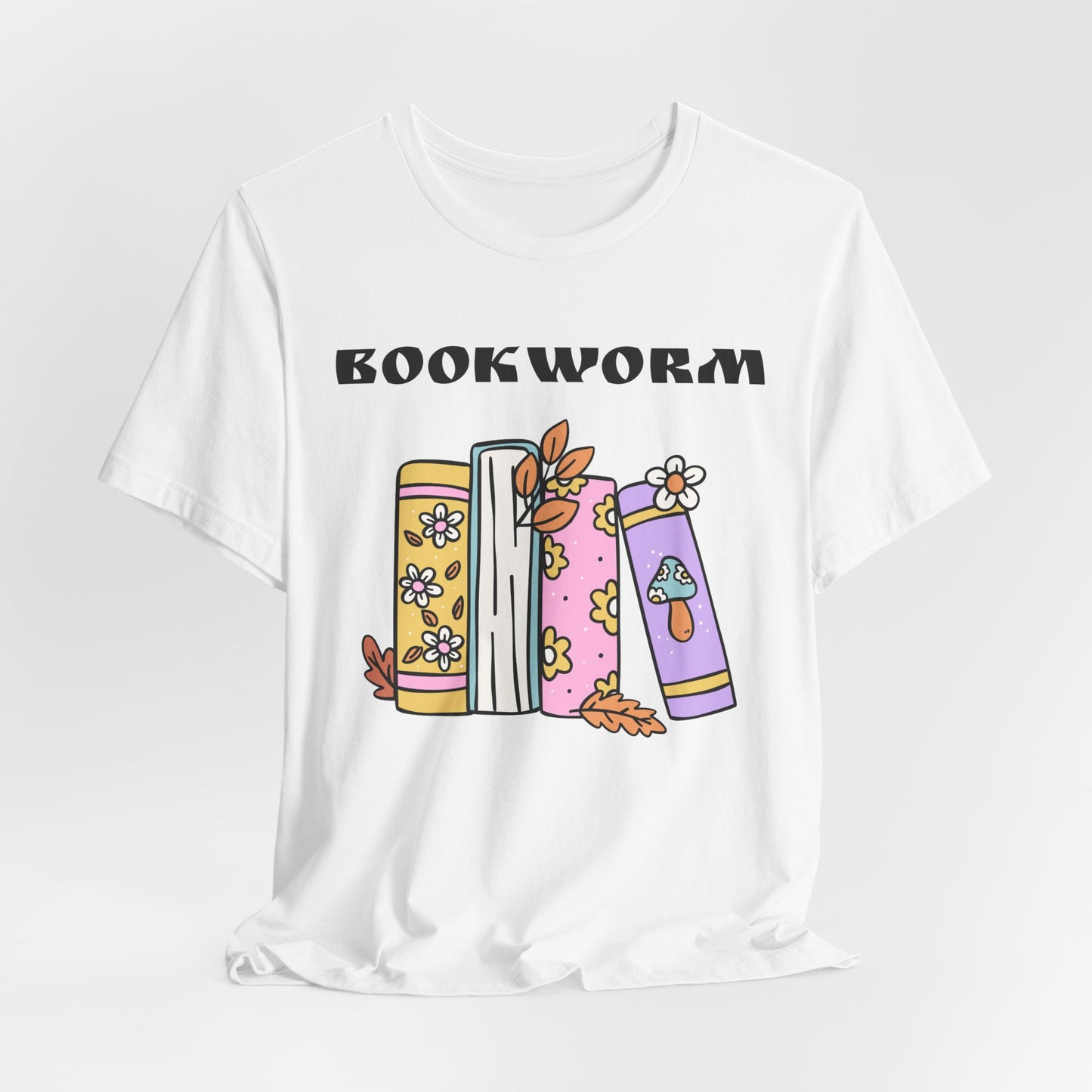BookWorm BookStack Unisex Jersey Short Sleeve Tee
