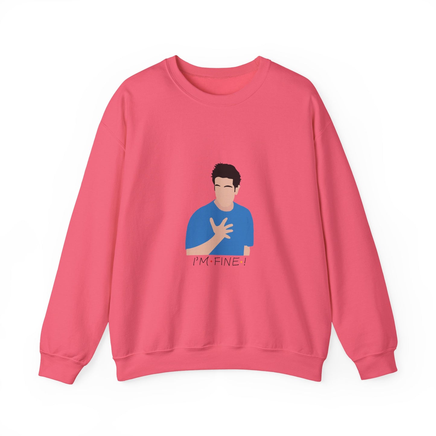 Ross mental breakdown Unisex Heavy Blend™ Crewneck Sweatshirt