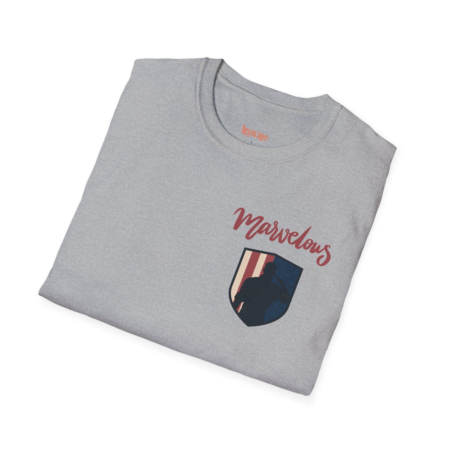 Marvelous Unisex Softstyle T-Shirt - Motivational Graphic Tee for Everyday Inspiration