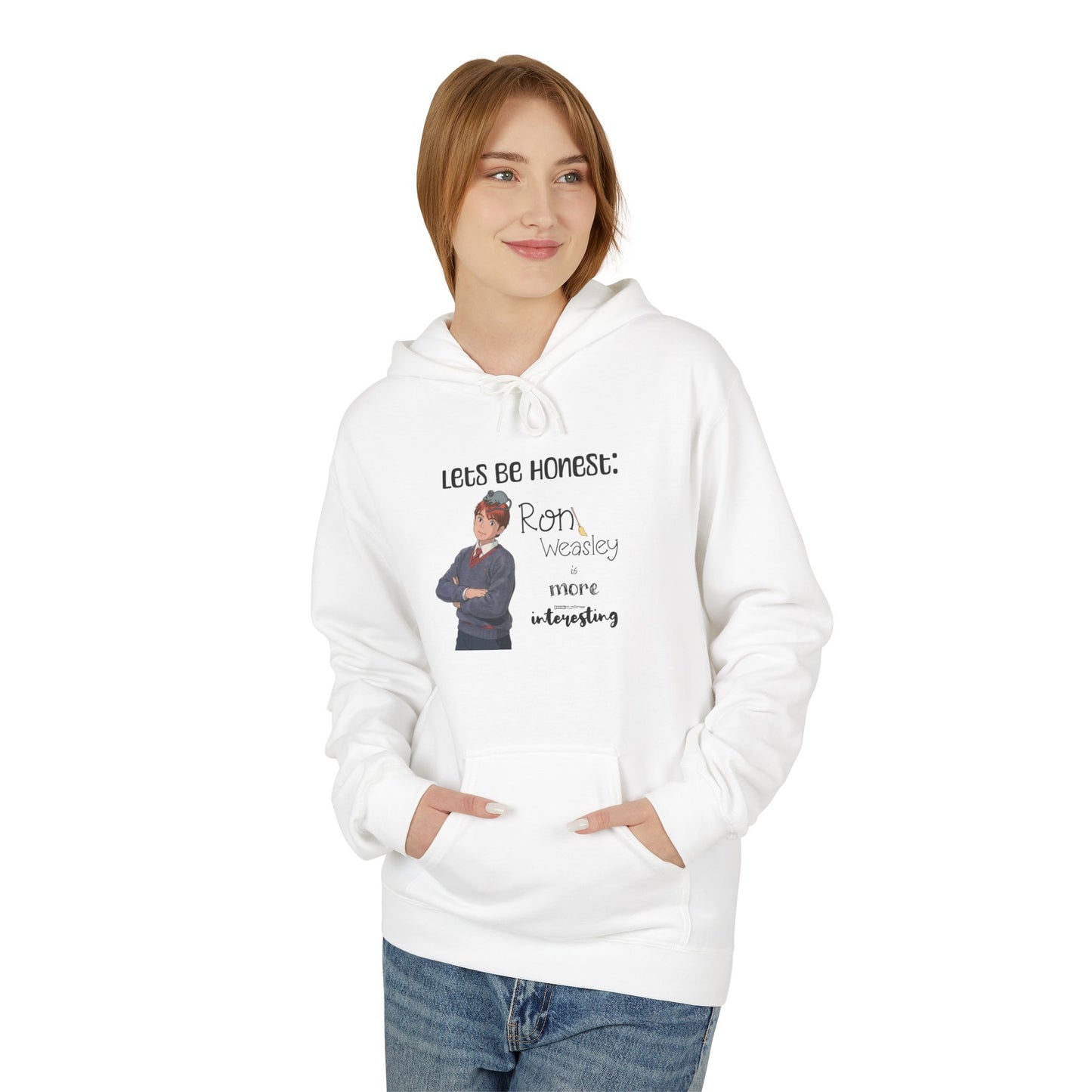 Ron Weasley Love Hoodie - Unisex Midweight Softstyle Fleece