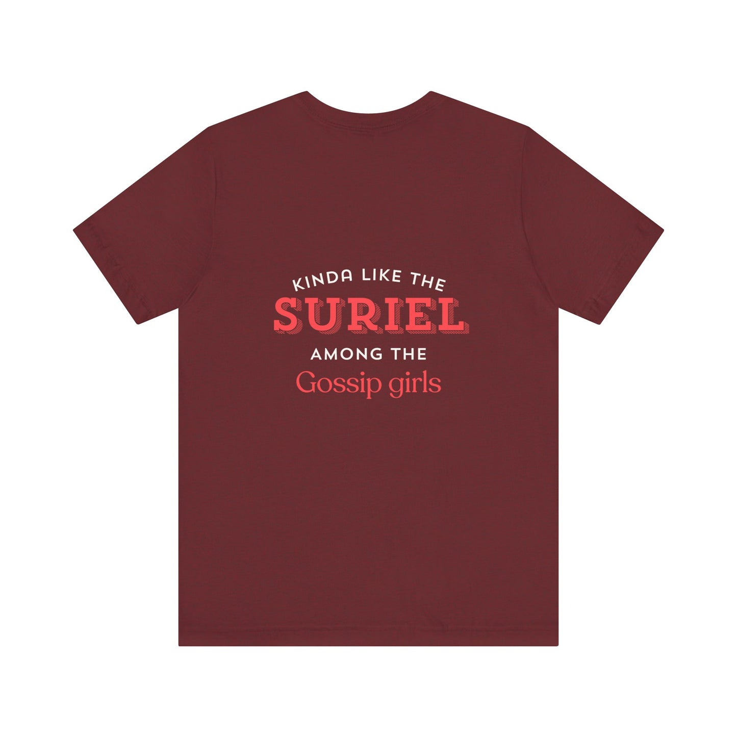 Suriel among gossip Unisex Jersey Short Sleeve Tee