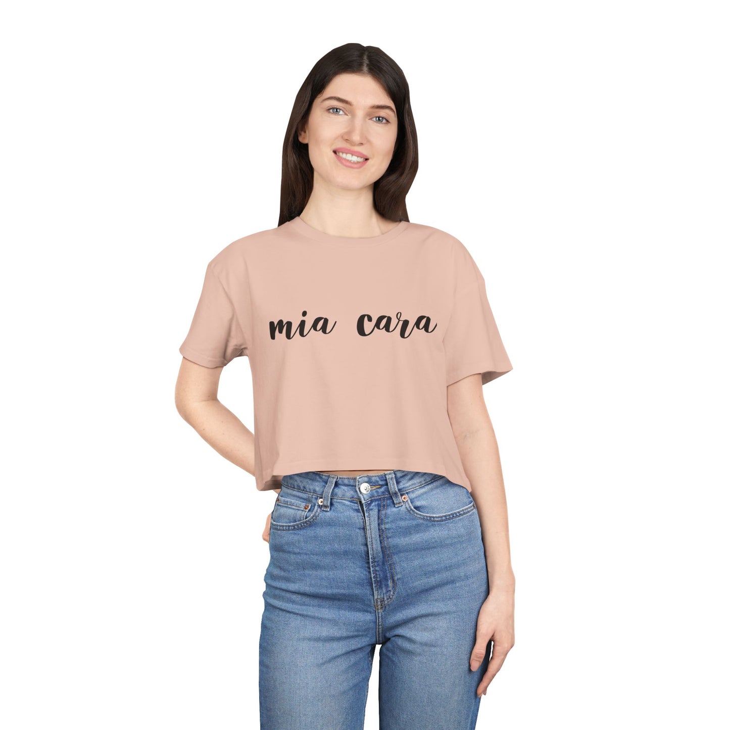 Mia Cara King of Wrath Women's Crop Tee