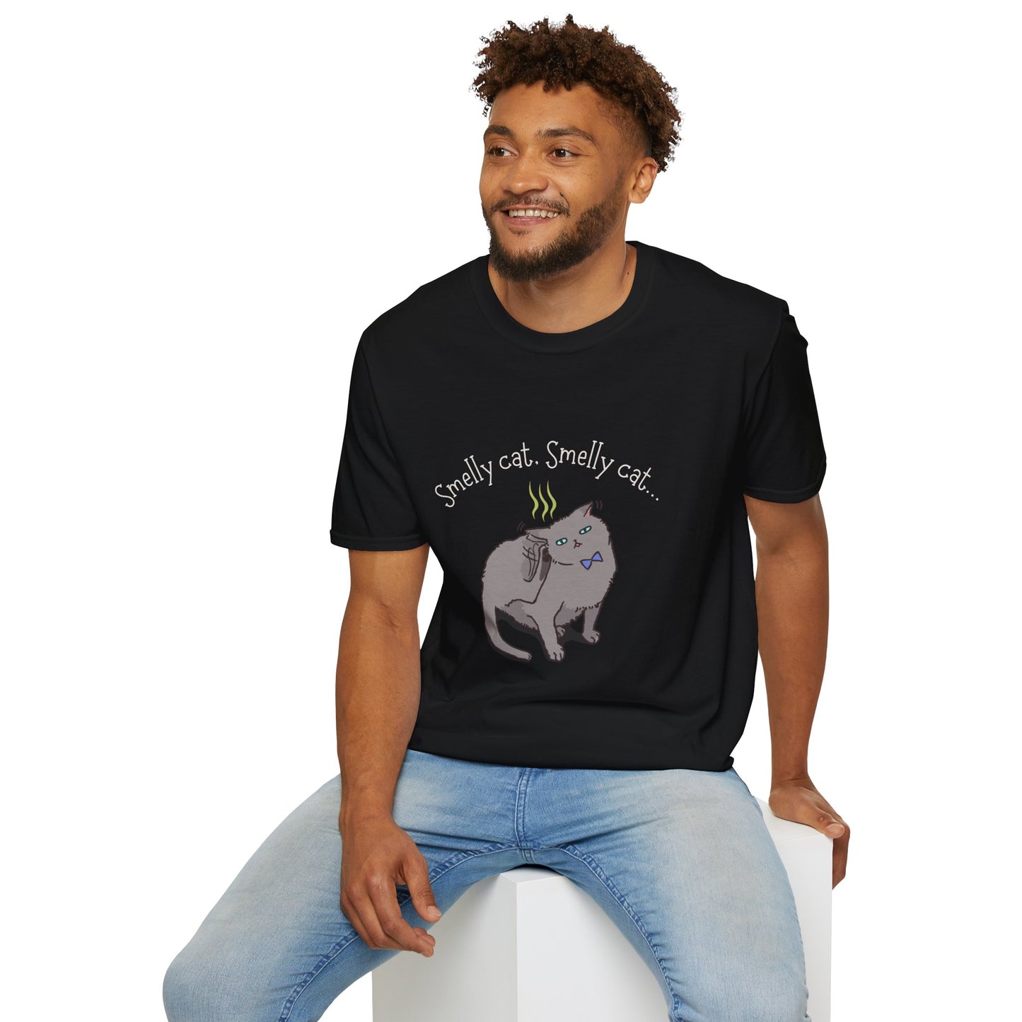 “Smelly Cat” Unisex Graphic Tee – Friends TV Show Inspired | Phoebe Buffay Tribute