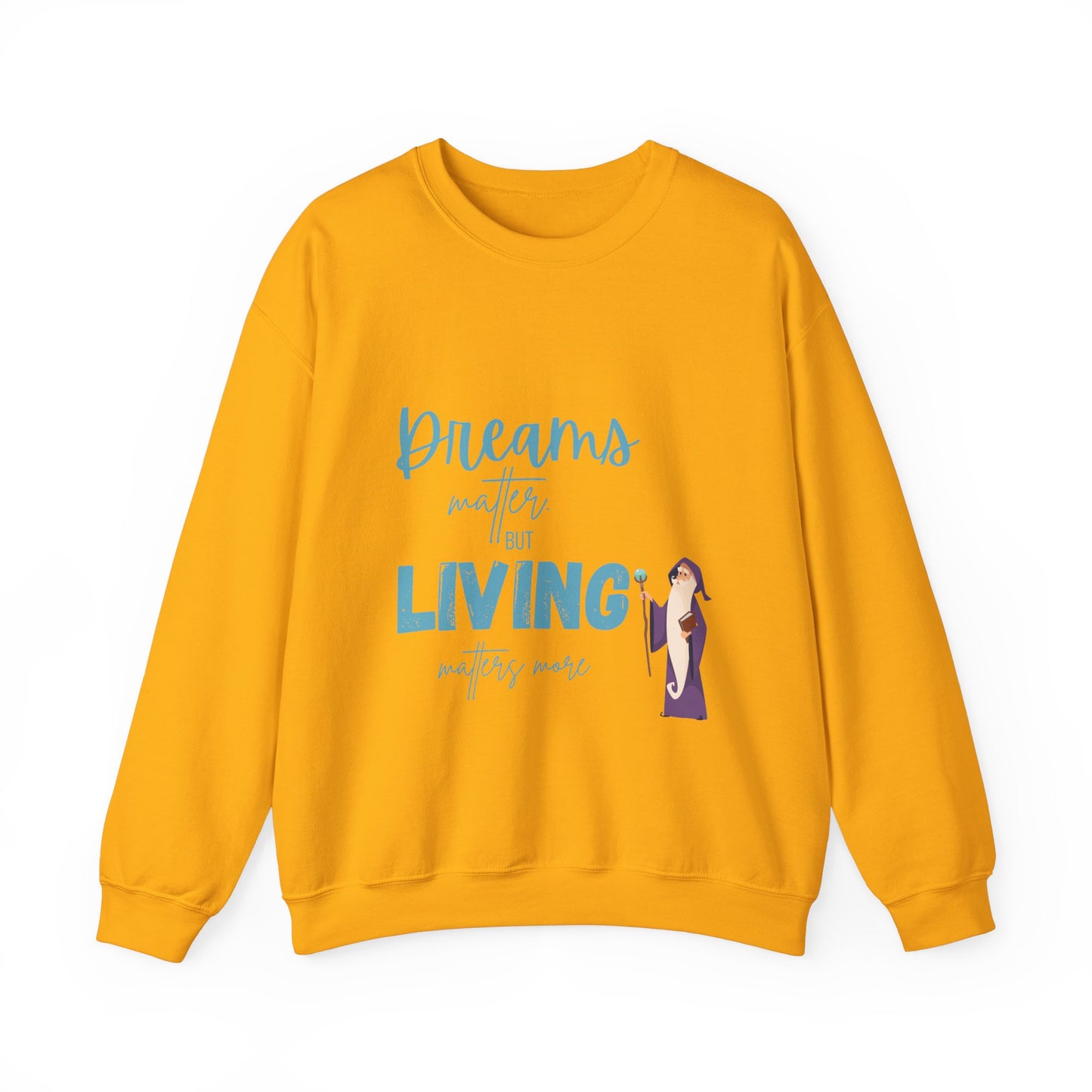 Living Matters Crewneck Sweatshirt - Harry Potter | Dumblebore Quotes