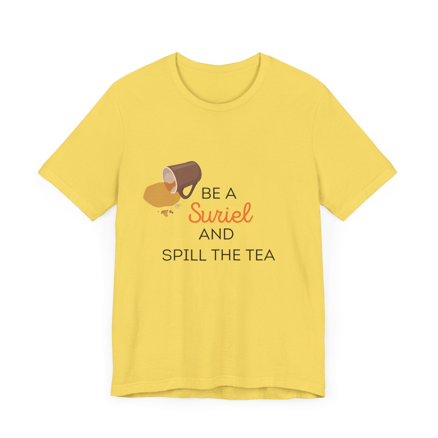 Suriel and Tea Unisex Jersey Short Sleeve Tee