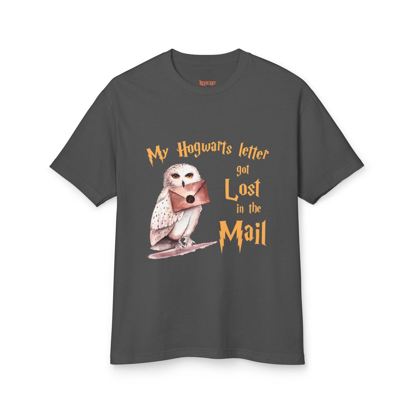 Magical Hogwarts Lost Mail Tee - Unisex Heavyweight Cotton T-Shirt