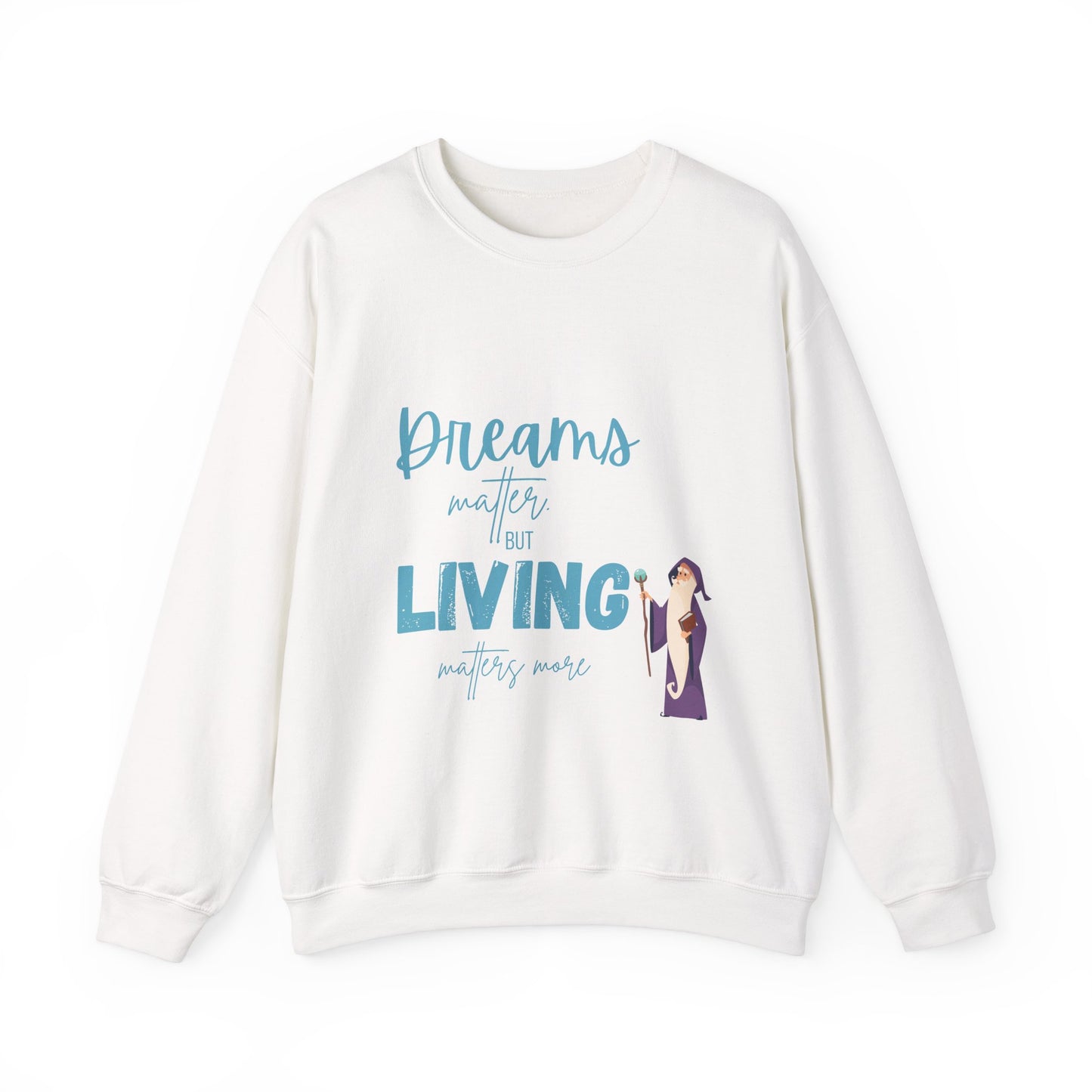 Living Matters Crewneck Sweatshirt - Harry Potter | Dumblebore Quotes
