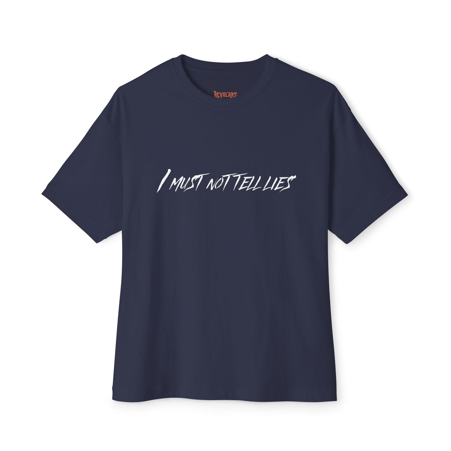 Unisex Boxy Tee - 'I Must Not Tell Lies', Trendy Graphic Tee, Casual Wear | Harry Potter Fans